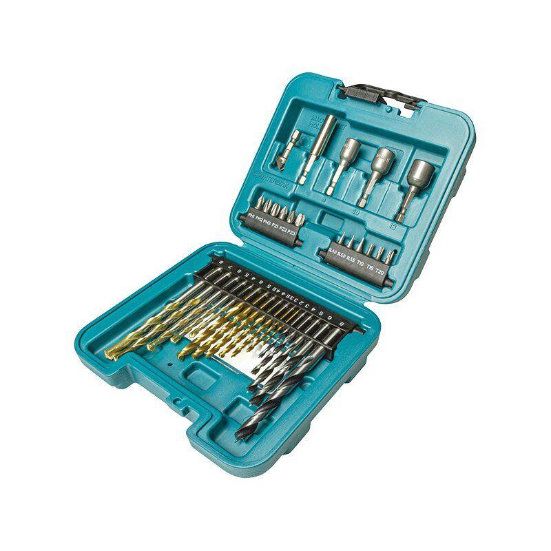 Makita Set bitova i svrdala B-68498, 34 komada
