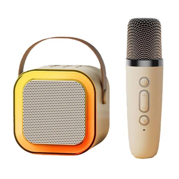 Torima Bluetooth MiniParty zvučnik i bežični mikrofon, 25W, Bež
