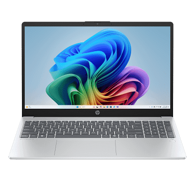 HP Laptop Omnibook 3 15-fn0105dx, 15.6" FHD Touch, 16GB/512GB, Sivi
