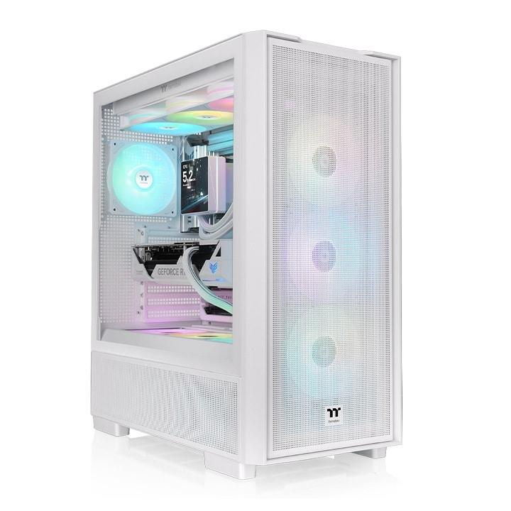 Thermaltake Kućište S380 TG ARGB Snow, Mid Tower, Bijelo