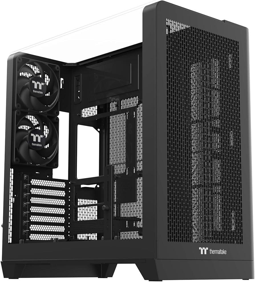 Thermaltake Kućište View 390 TG, Mid Tower, Crno