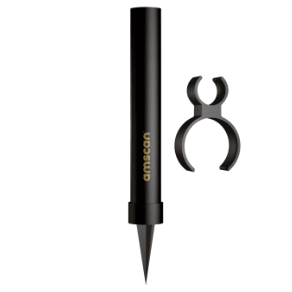 Partydeco Prskalica 9919574, 12 cm, Crna