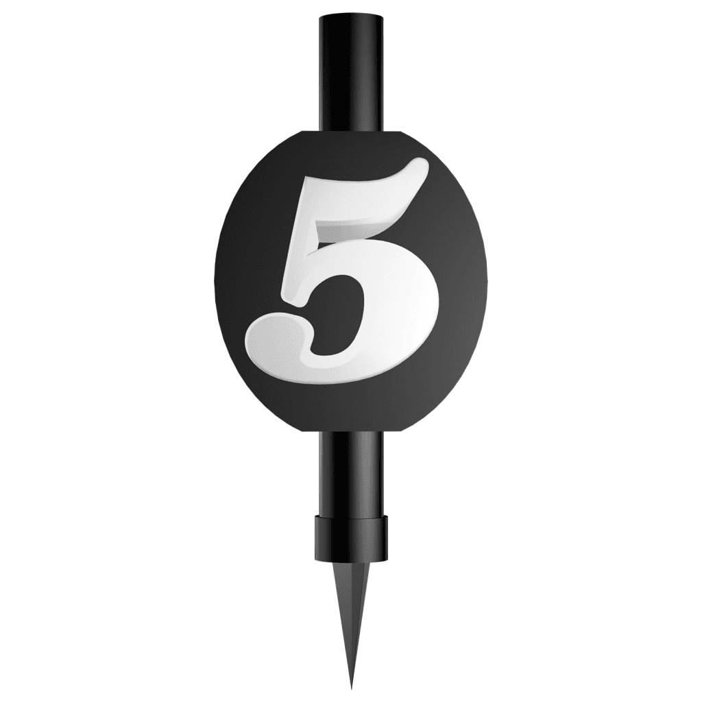 Tomo šped Prskalica 9917700, broj 5, Crna