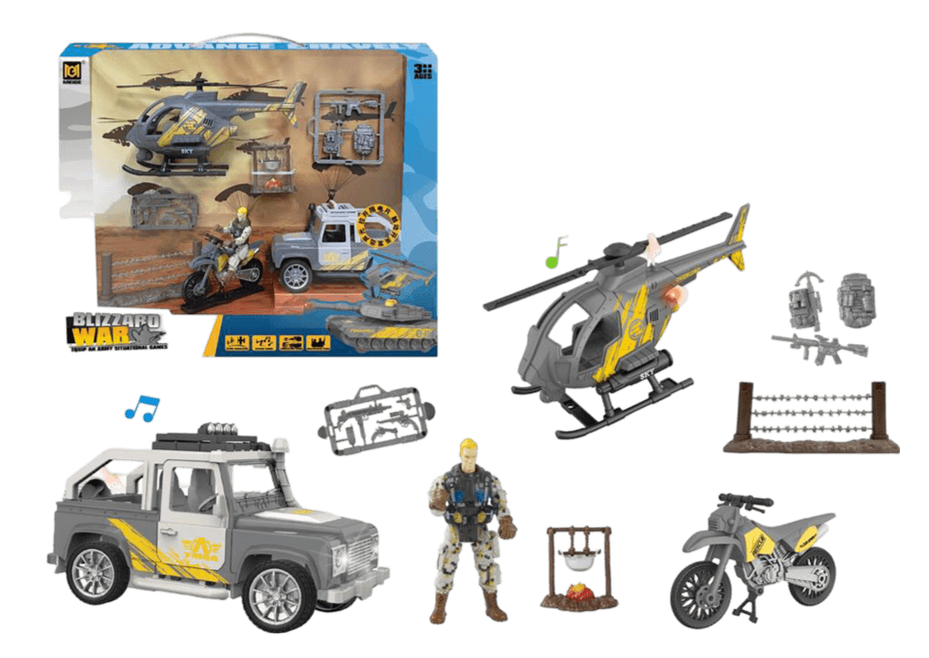 Vojni set helikoptera MKV611824, 43x11 cm