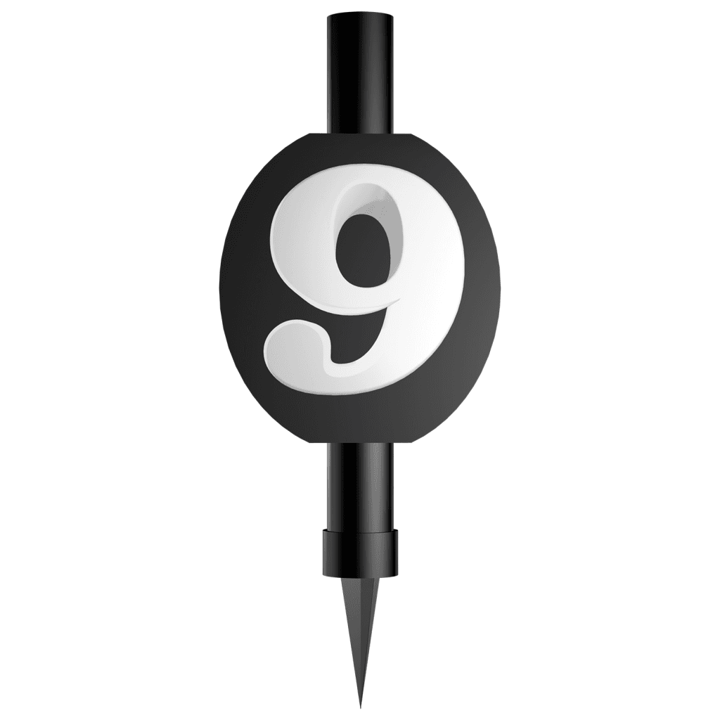 Tomo šped Prskalica 9917704, broj 9, Crna