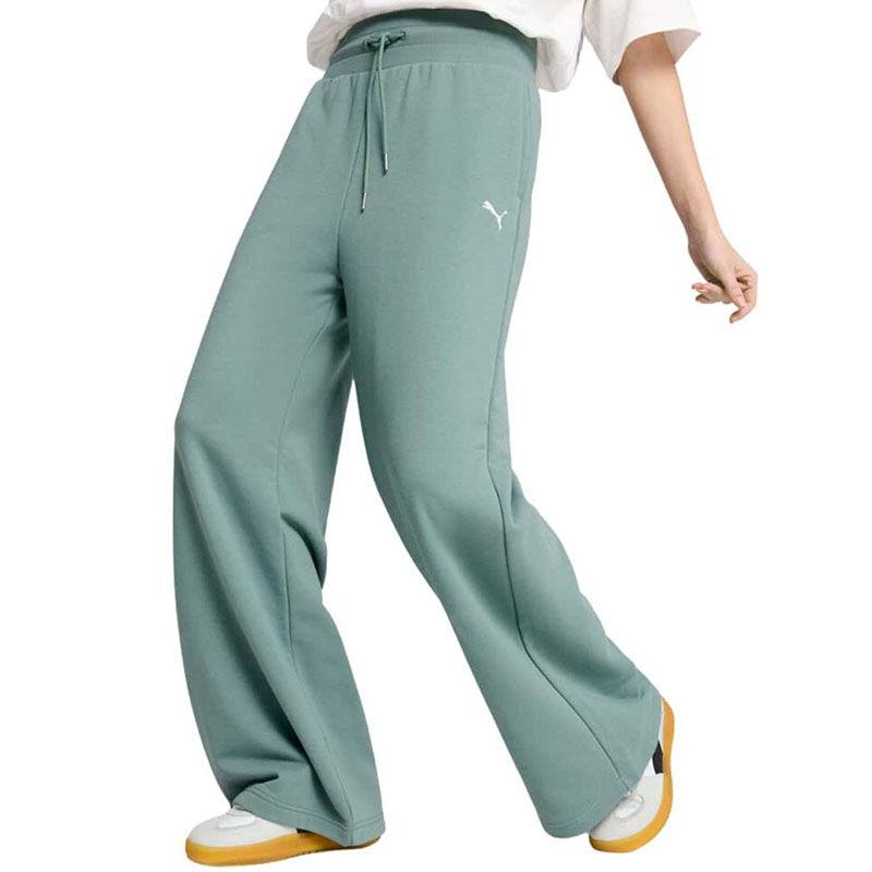 Puma Ženska trenerka D.D. Wardrobe Ess Relaxed Wide Leg Sweatpants Tr, Svijetloplave