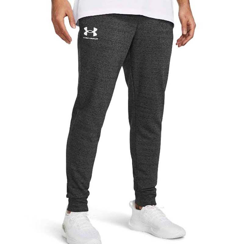 Under Armour Muški donji deo trenerke Ua Rival Terry Jogger, Sivi