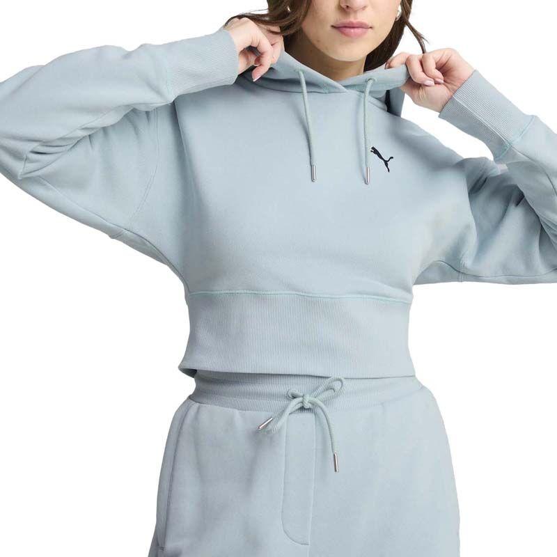 Puma Ženski duks Premium Relaxed Hoodie, Plavi