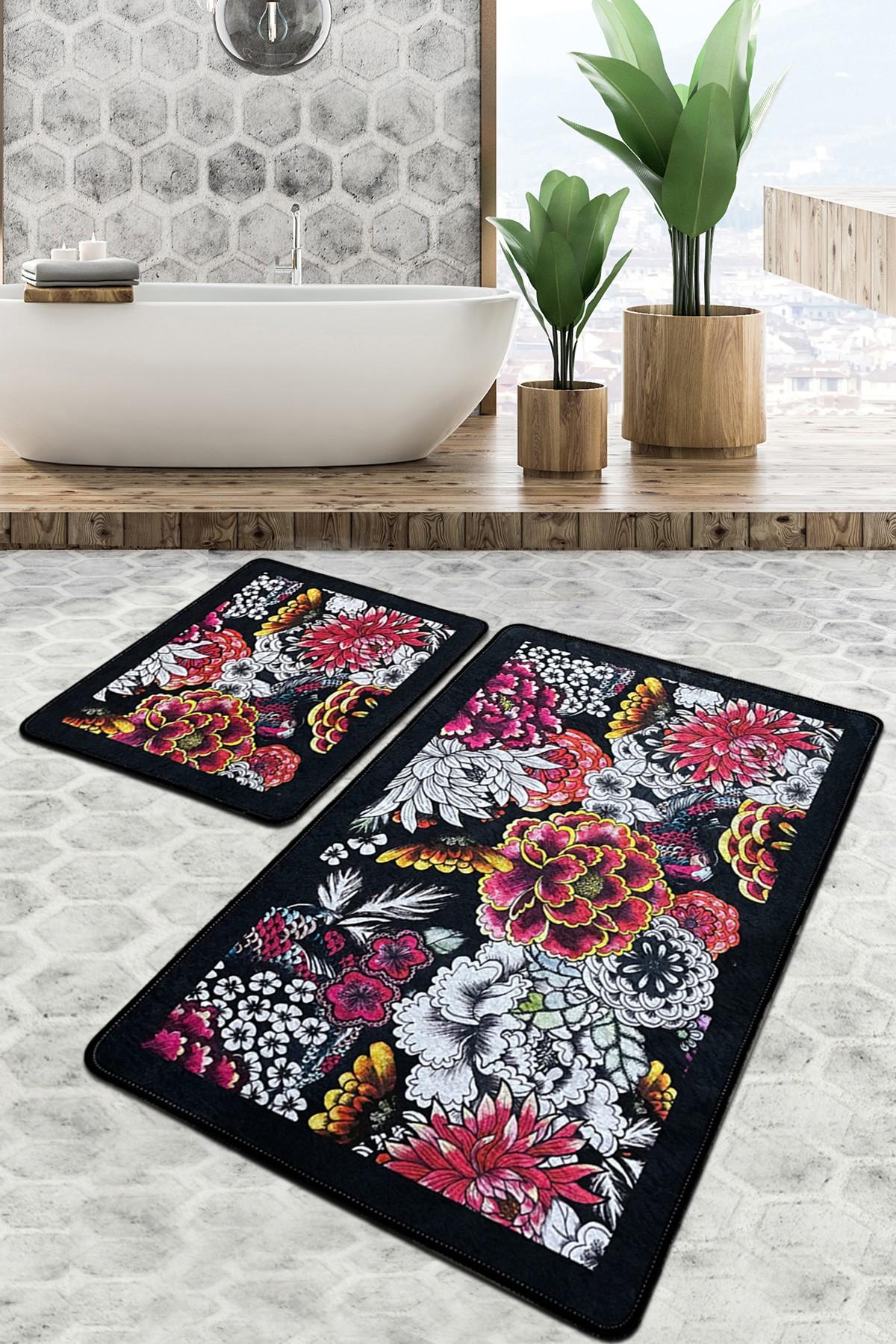 L'essentiel Maison Set od 2 kupaonska tepiha Šarene