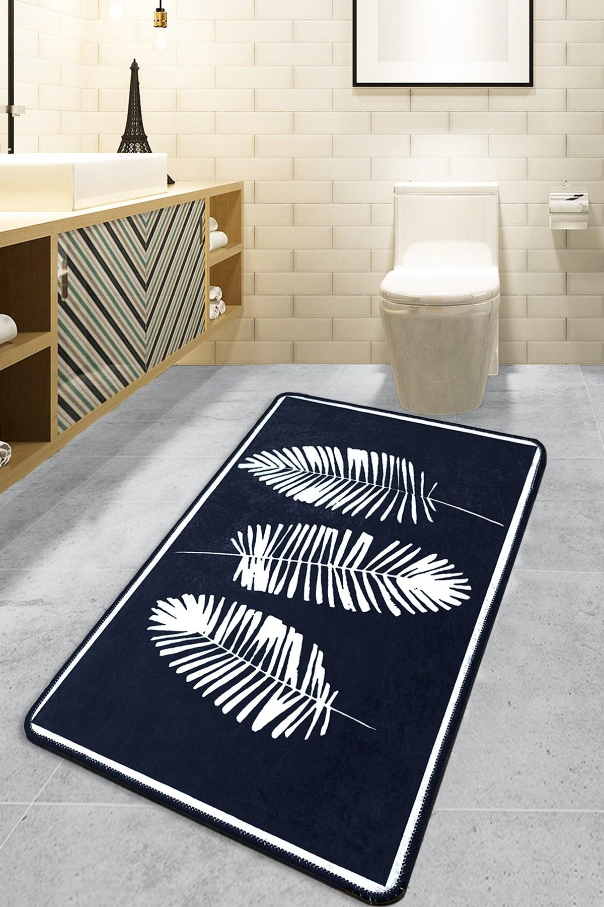 L'essentiel Maison Kupaonski tepih 70x120cm Crna