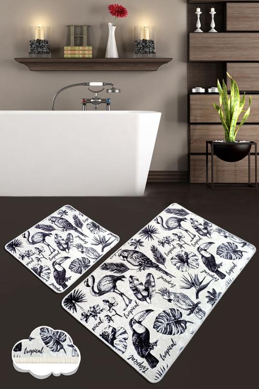 L'essentiel Maison Set od 2 kupaonska tepiha Šarene