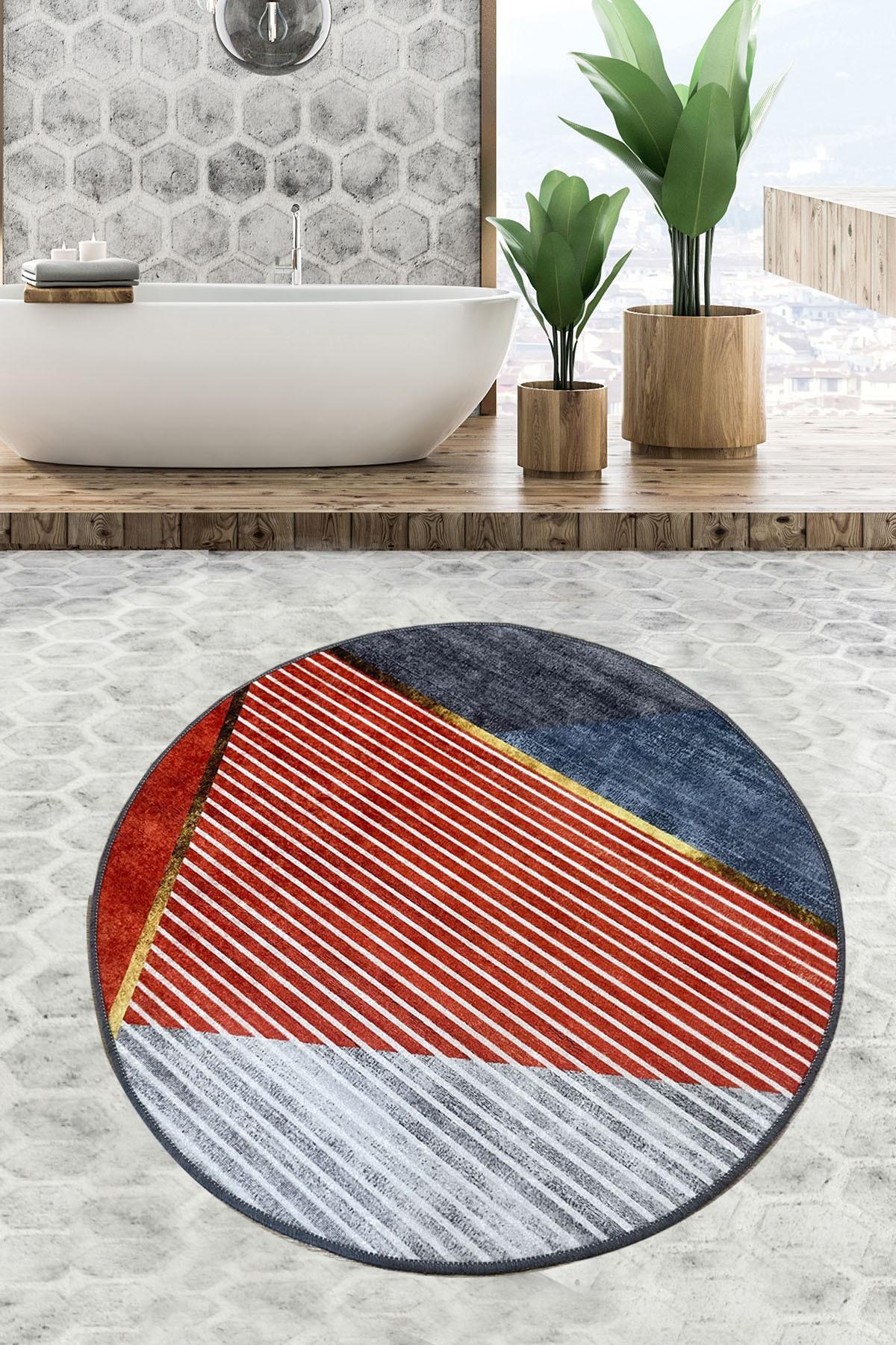 L'essentiel Maison Kupaonski tepih 200x200cm Šaren