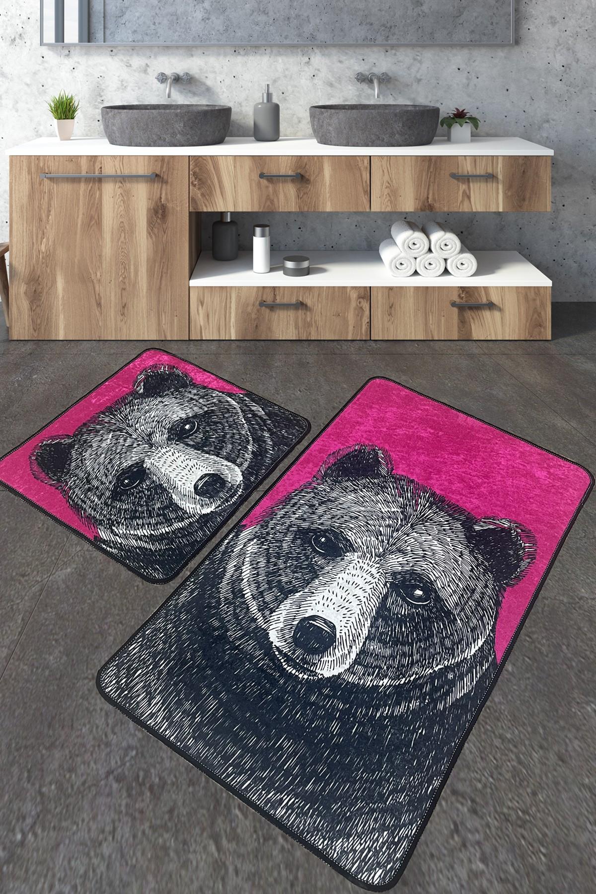 L'essentiel Maison Set od 2 kupaonska tepiha Šarene