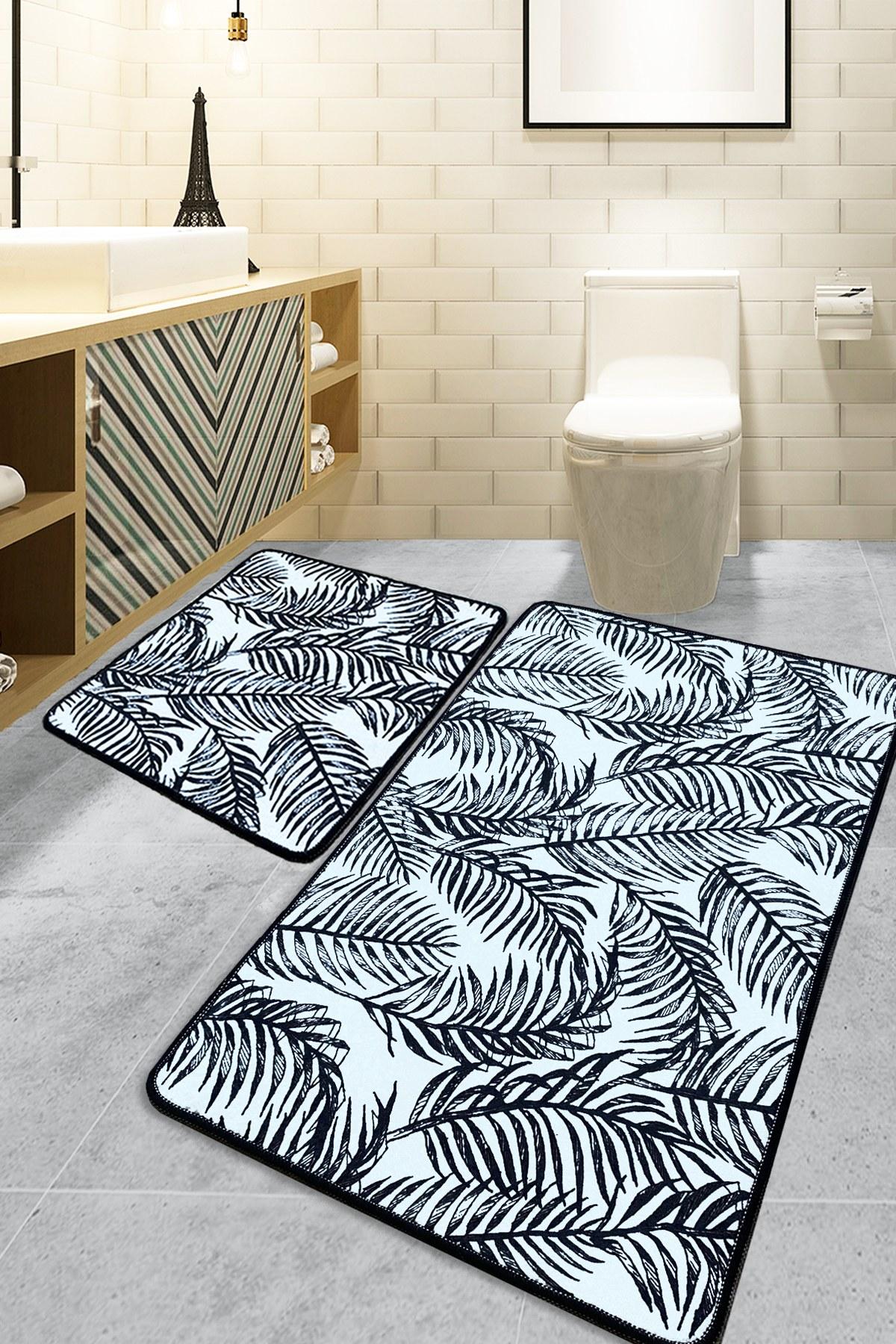 L'essentiel Maison Set od 2 kupaonska tepiha Šarene