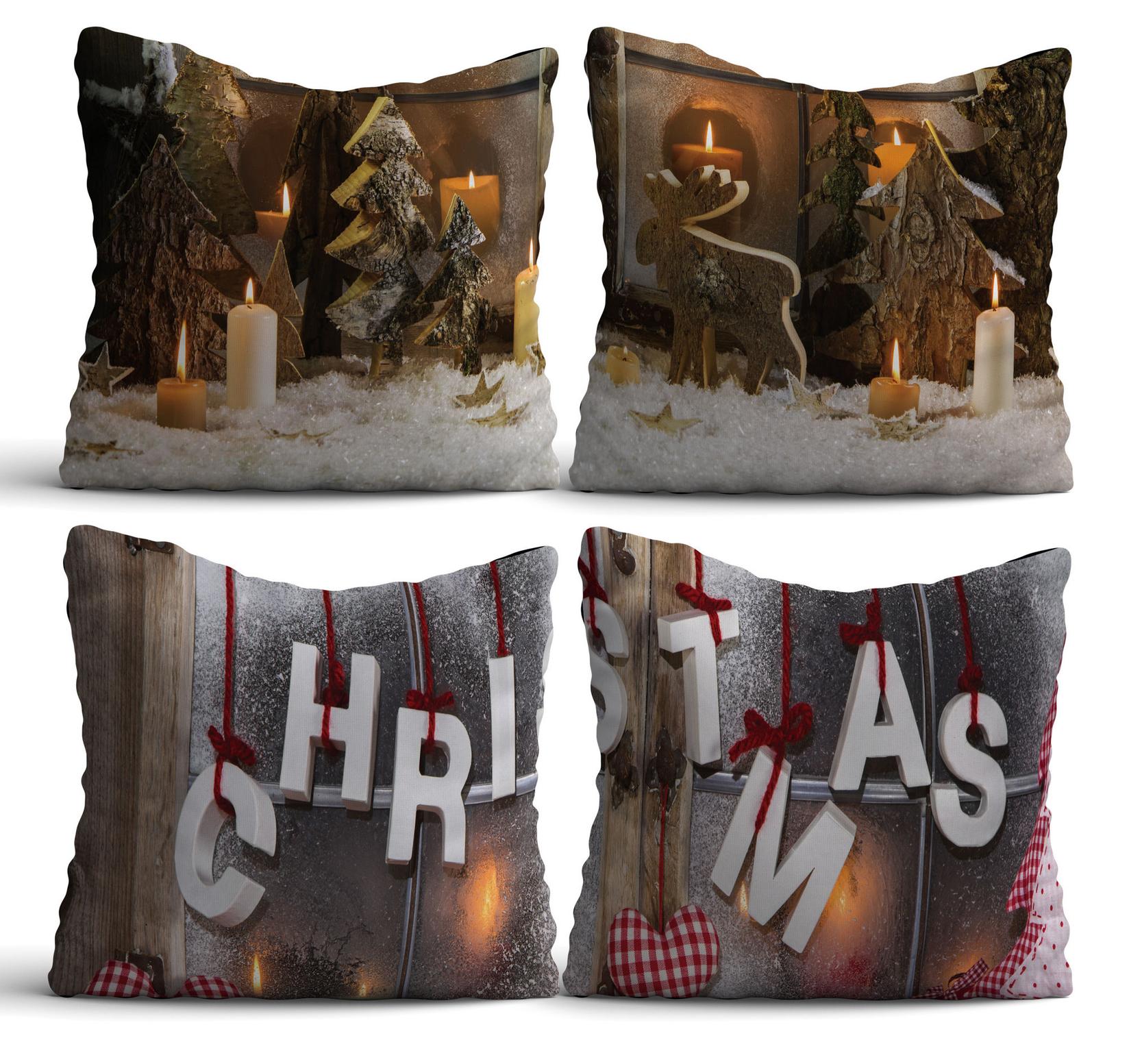 Aberto Design Set od 4 jastuka 43x43cm Šareni