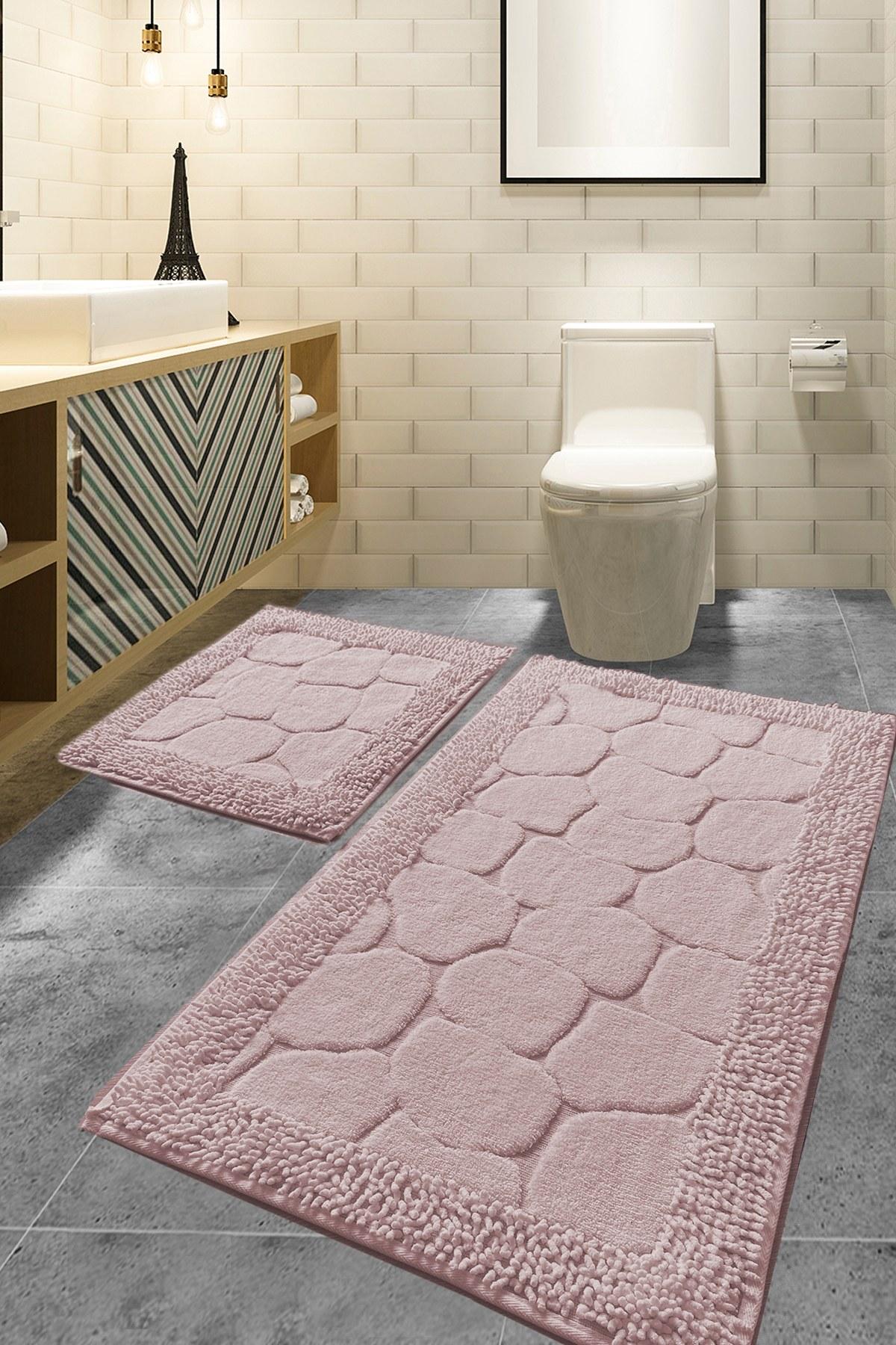 L'essentiel Maison Set od 2 kupaonska tepiha Šarene