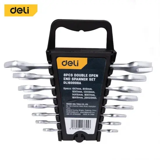 DELI Set dvostranih ključeva 6-22 mm