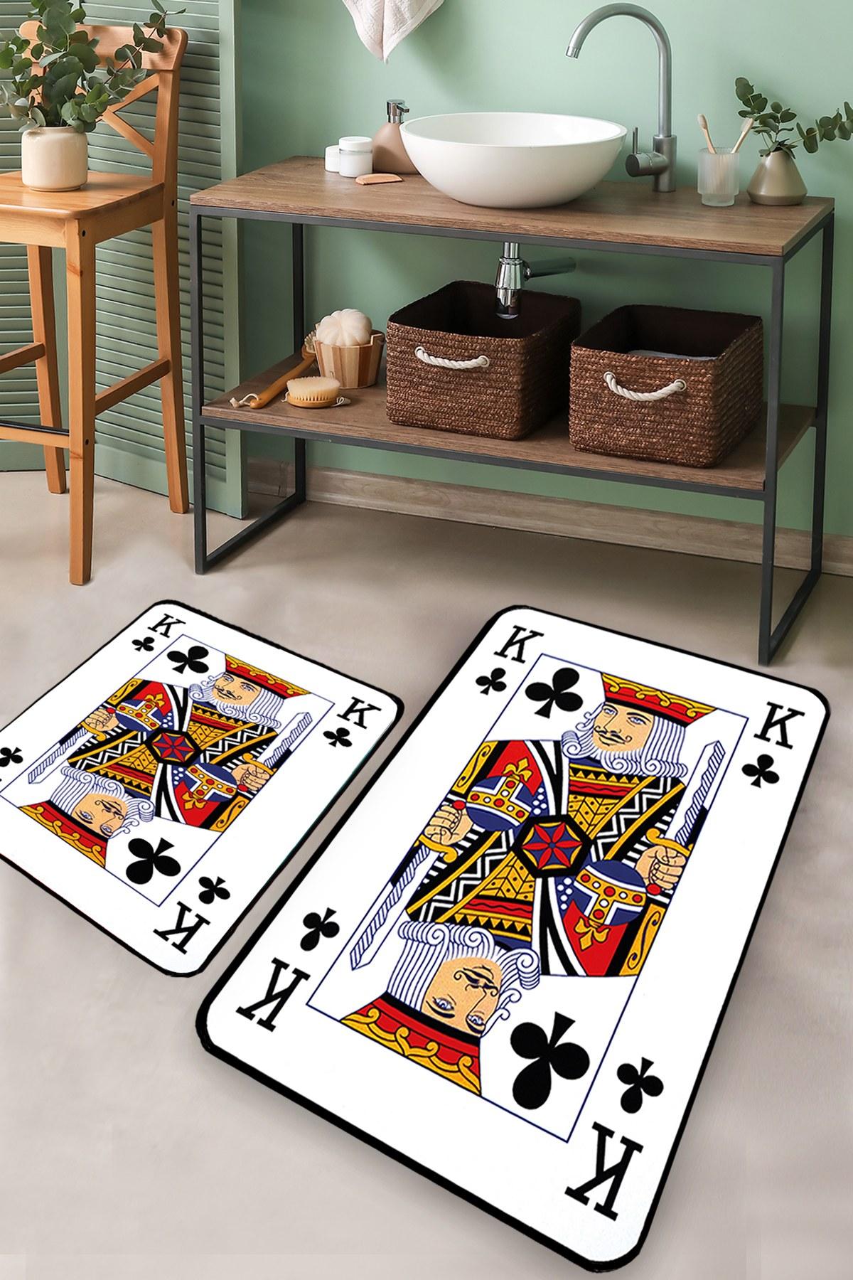 L'essentiel Maison Set od 2 kupaonska tepiha Šarene