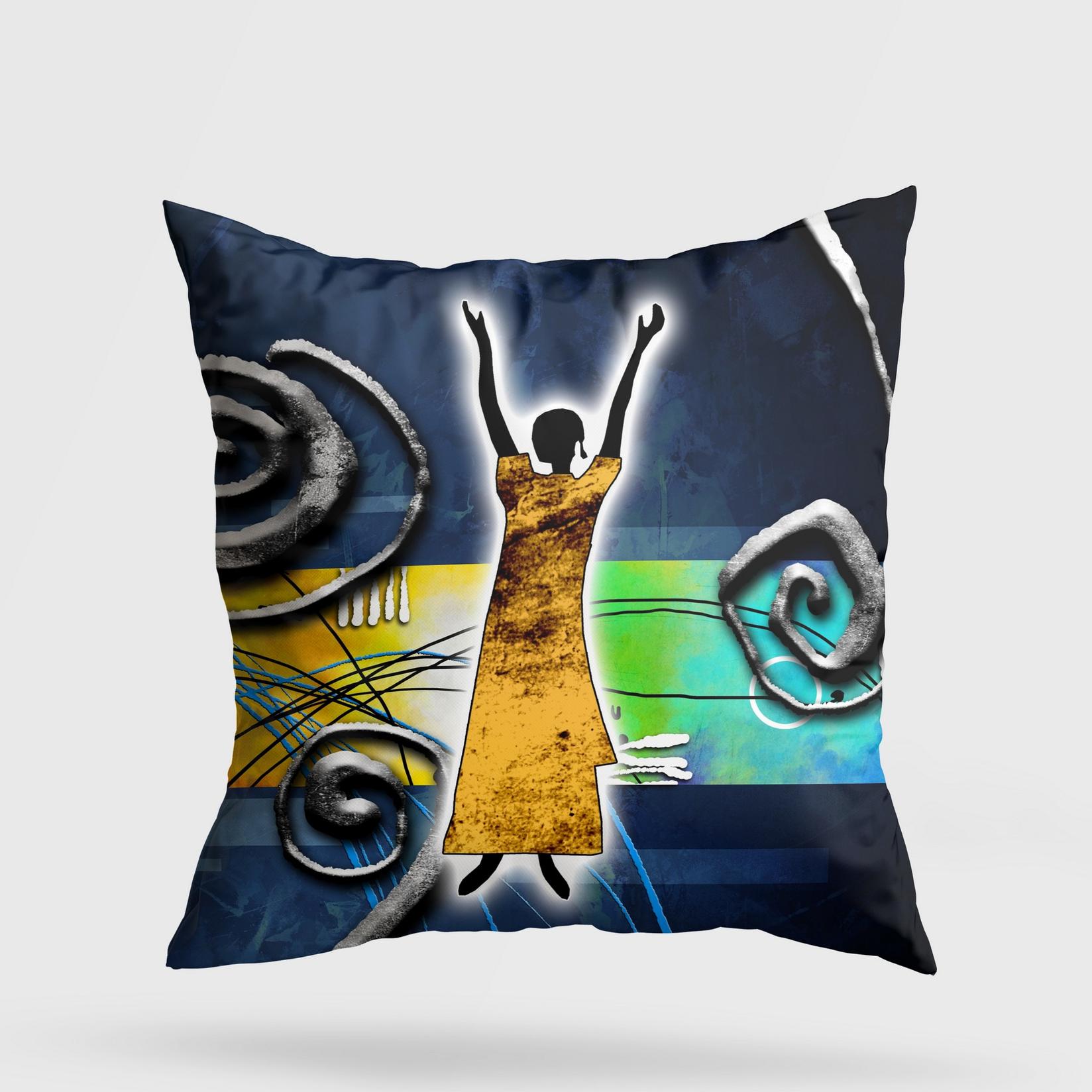 Jastuk Aberto Design 43x43cm Šareni