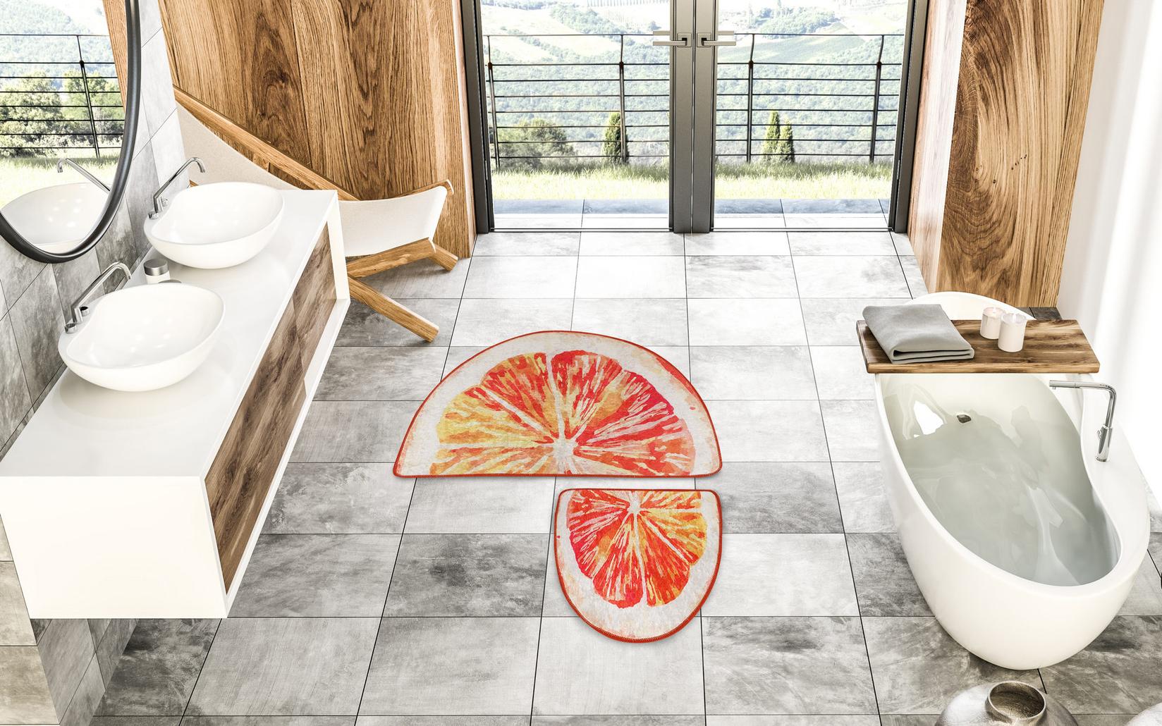 L'essentiel Maison Set od 2 kupaonska tepiha Šarene