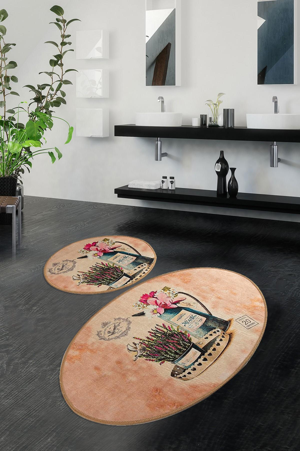 L'essentiel Maison Set od 2 kupaonska tepiha Šarene