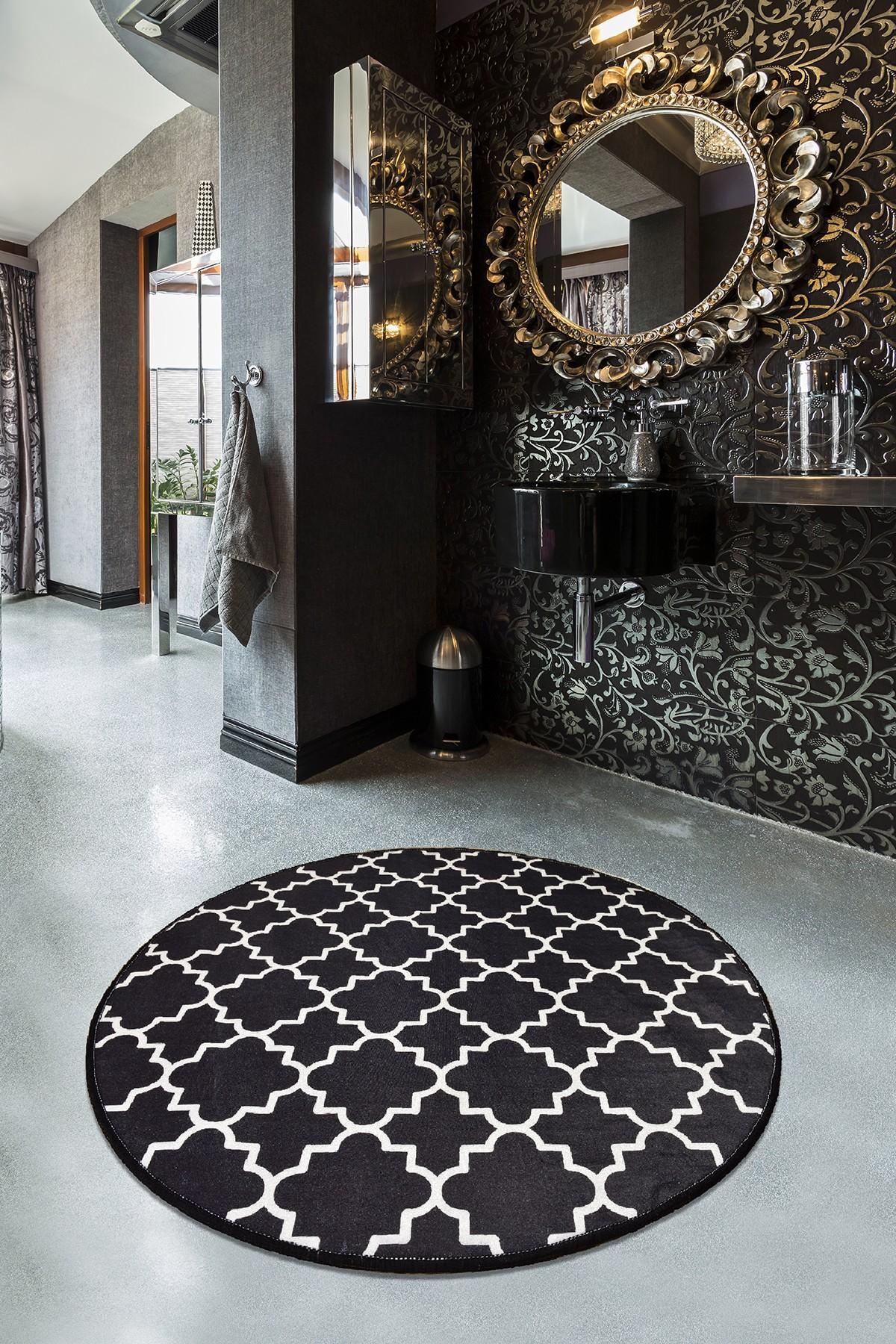 L'essentiel Maison Kupaonski tepih 140cm Šaren