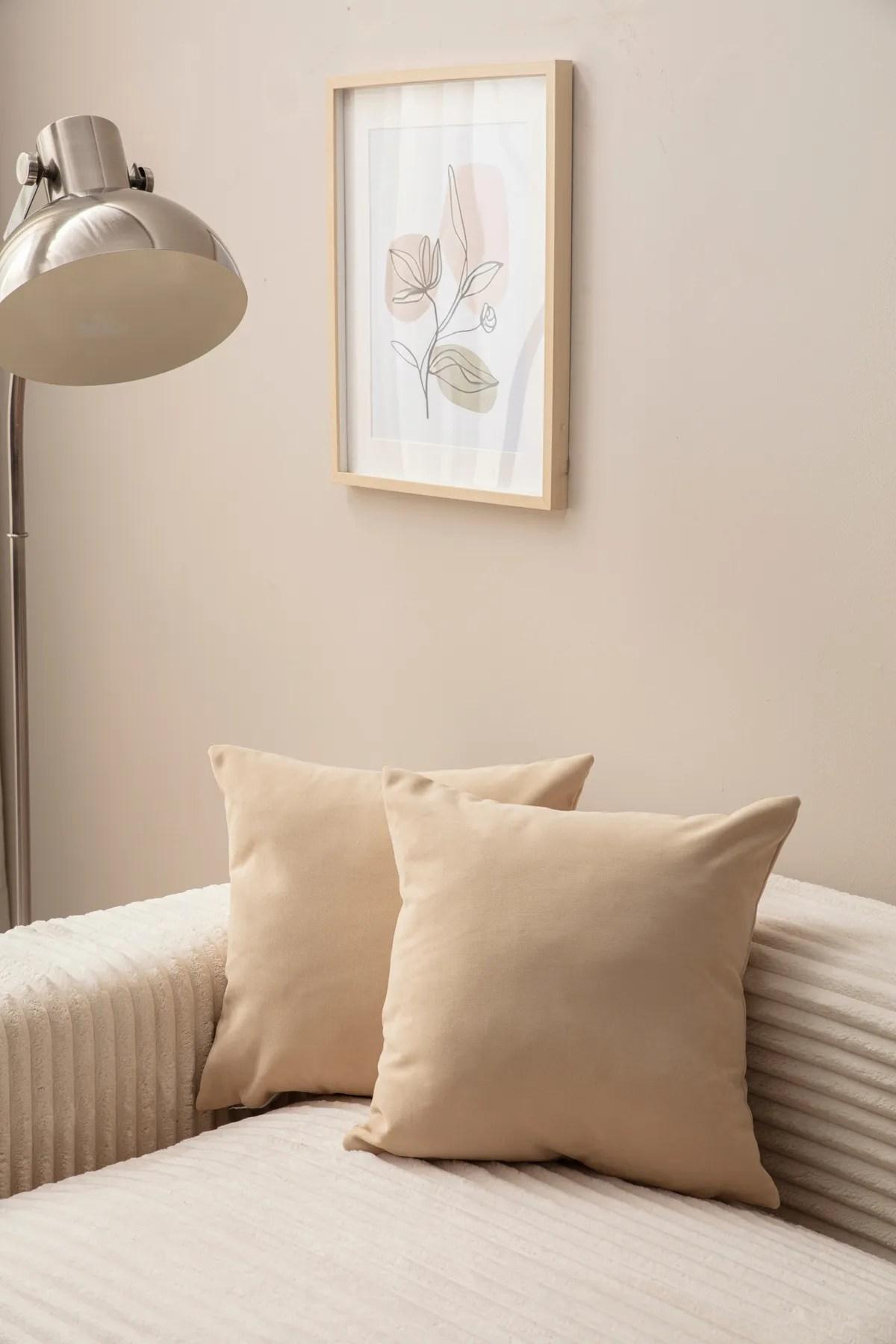 Aberto Design set od 2 jastučnice 43x43cm bež boje