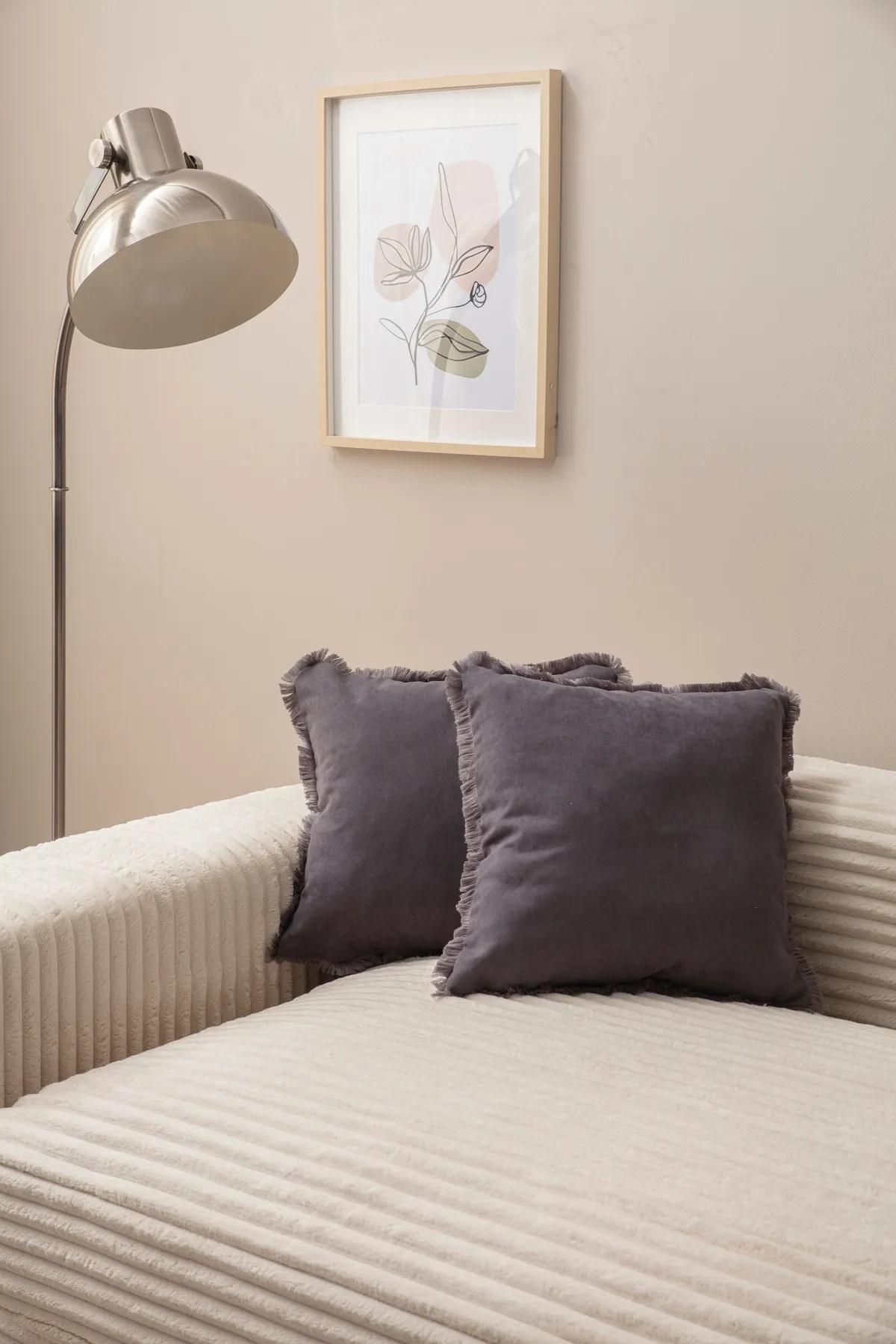 Aberto Design set od 2 jastučnice 43x43cm siva