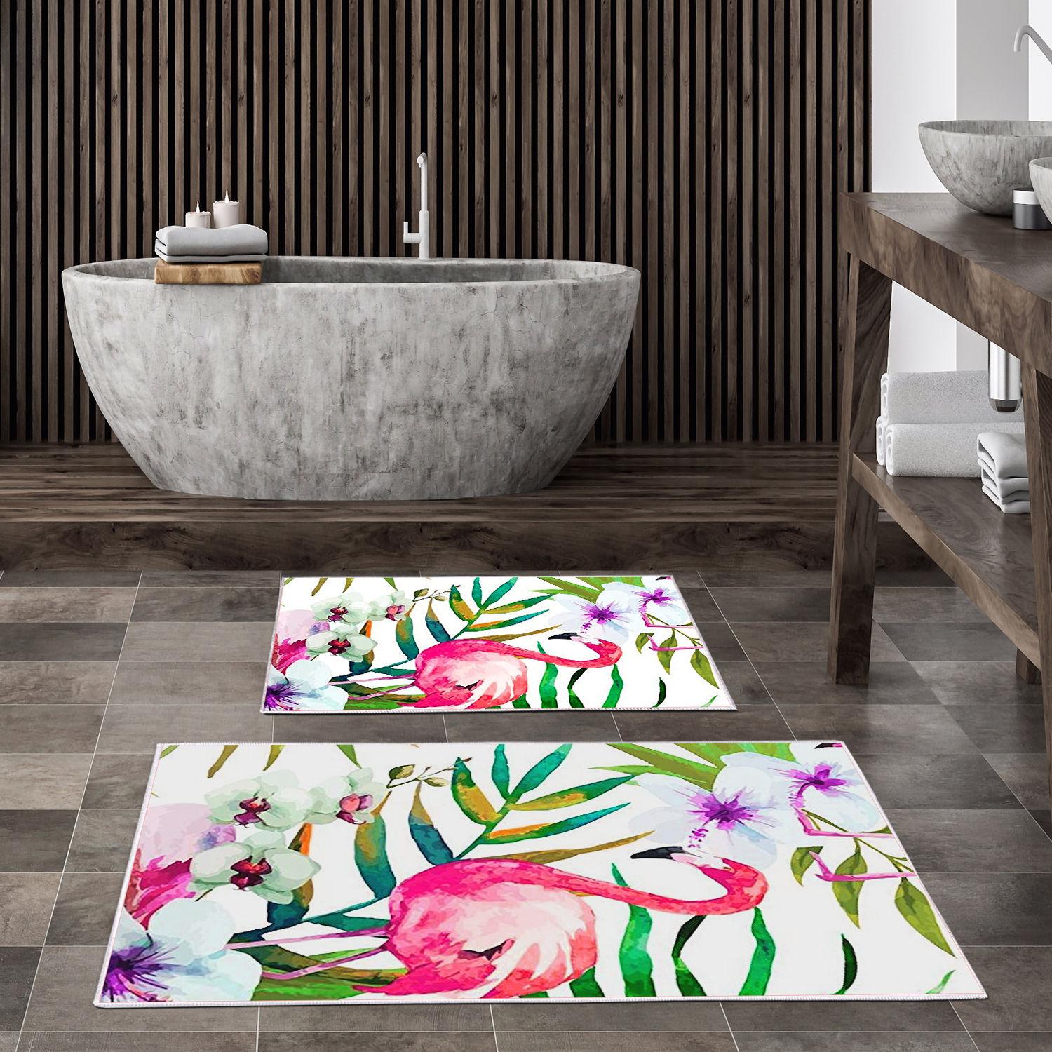 L'essentiel Maison Set od 2 kupaonska tepiha Šarene