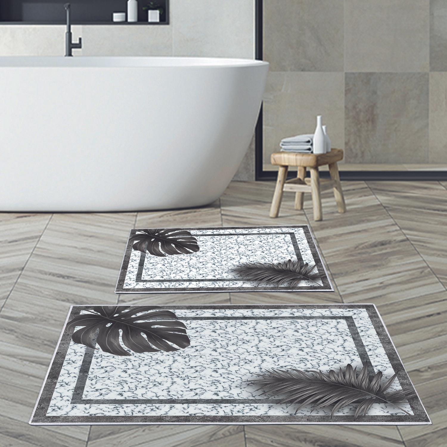 L'essentiel Maison Set od 2 kupaonska tepiha Šarene