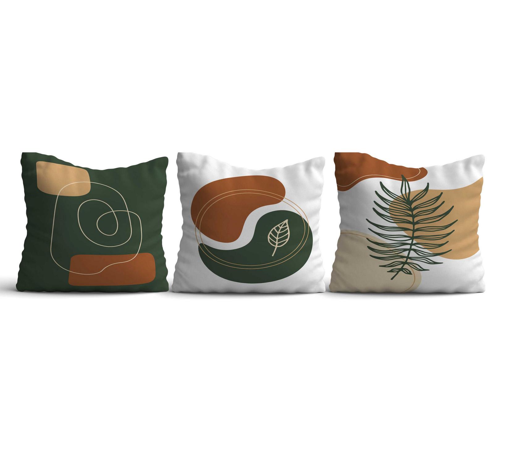 Aberto Design Set od 3 jastučnice 43x43cm Šarene