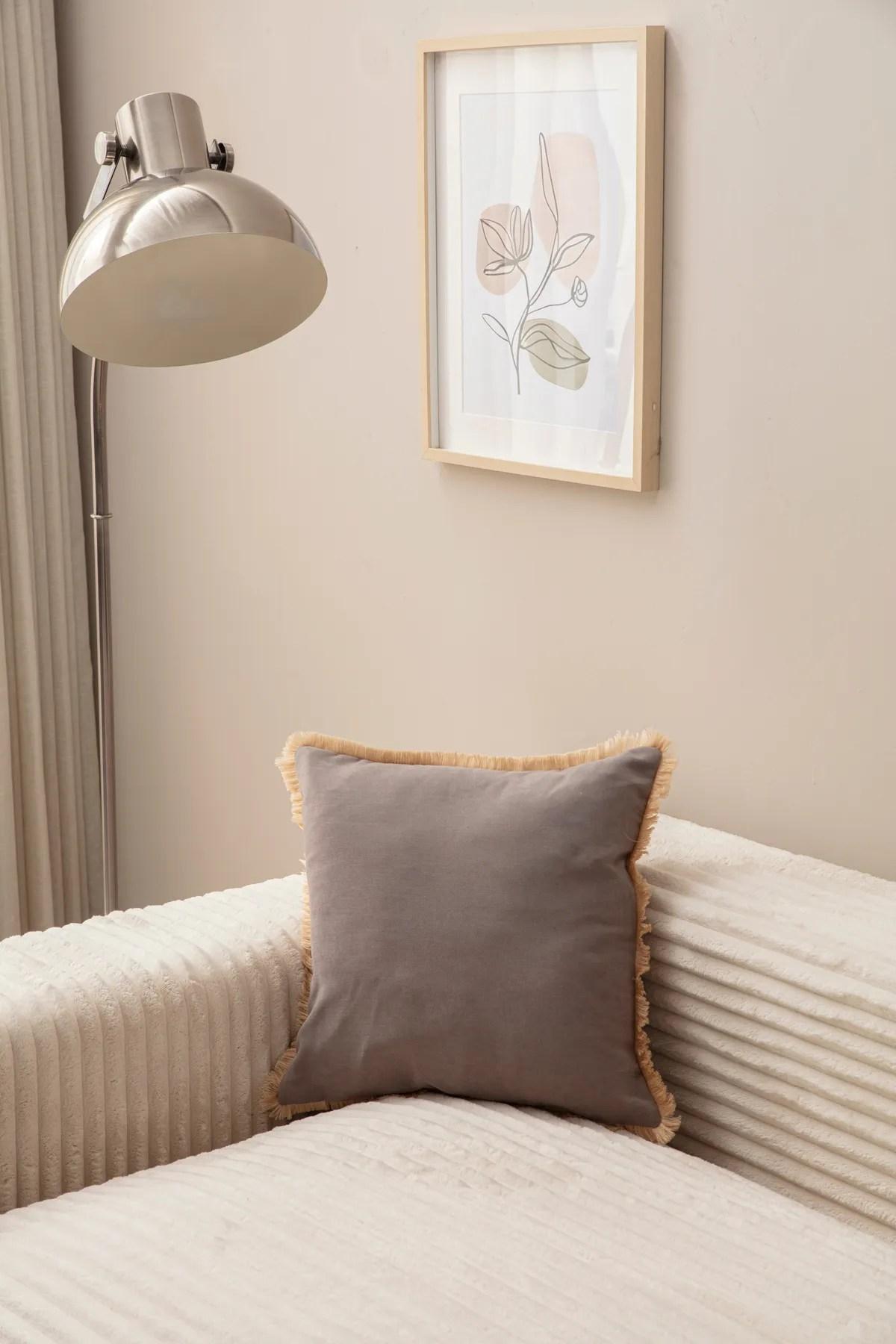 Jastučnica Aberto Design 43x43cm siva