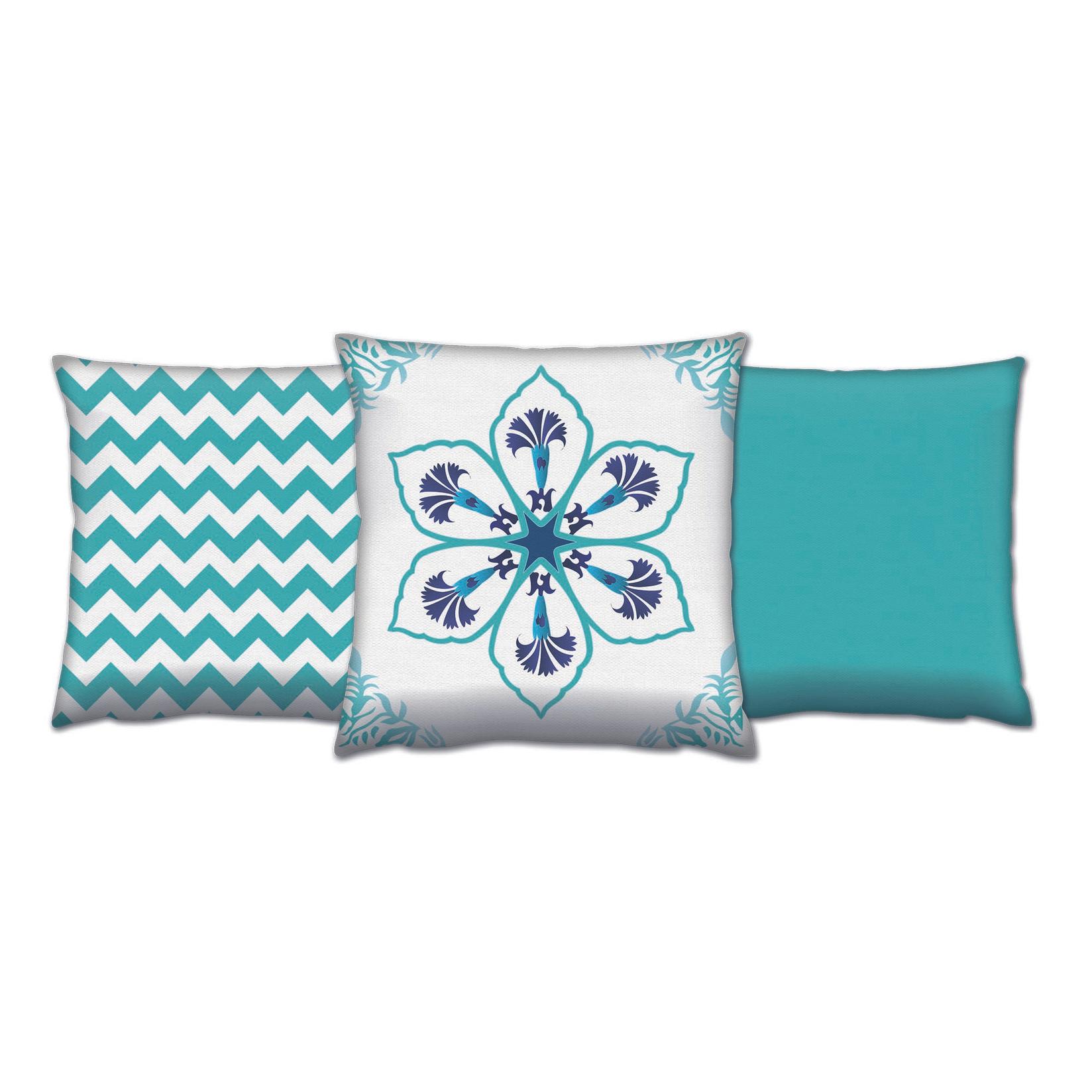 Aberto Design Set od 3 jastuka 43x43cm Šareni