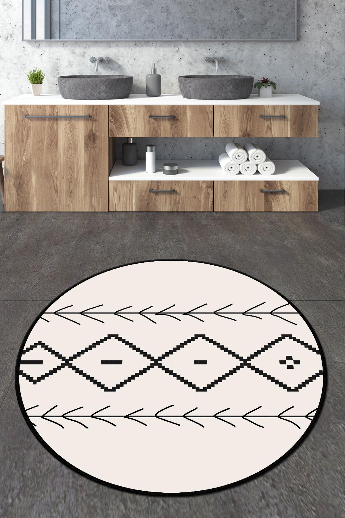 L'essentiel Maison prostirka za kupatilo 80cm Šarene