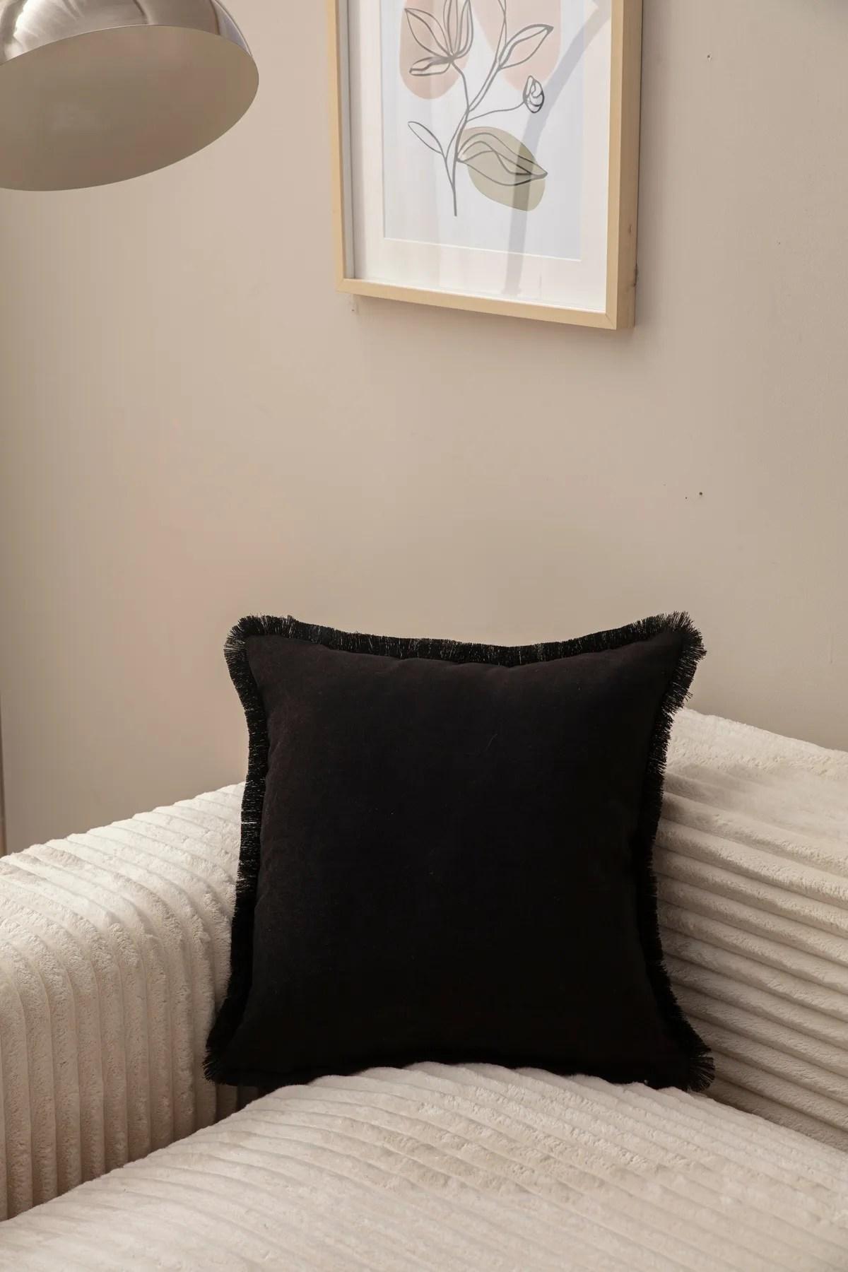 Aberto Design jastučnica 43x43cm crna