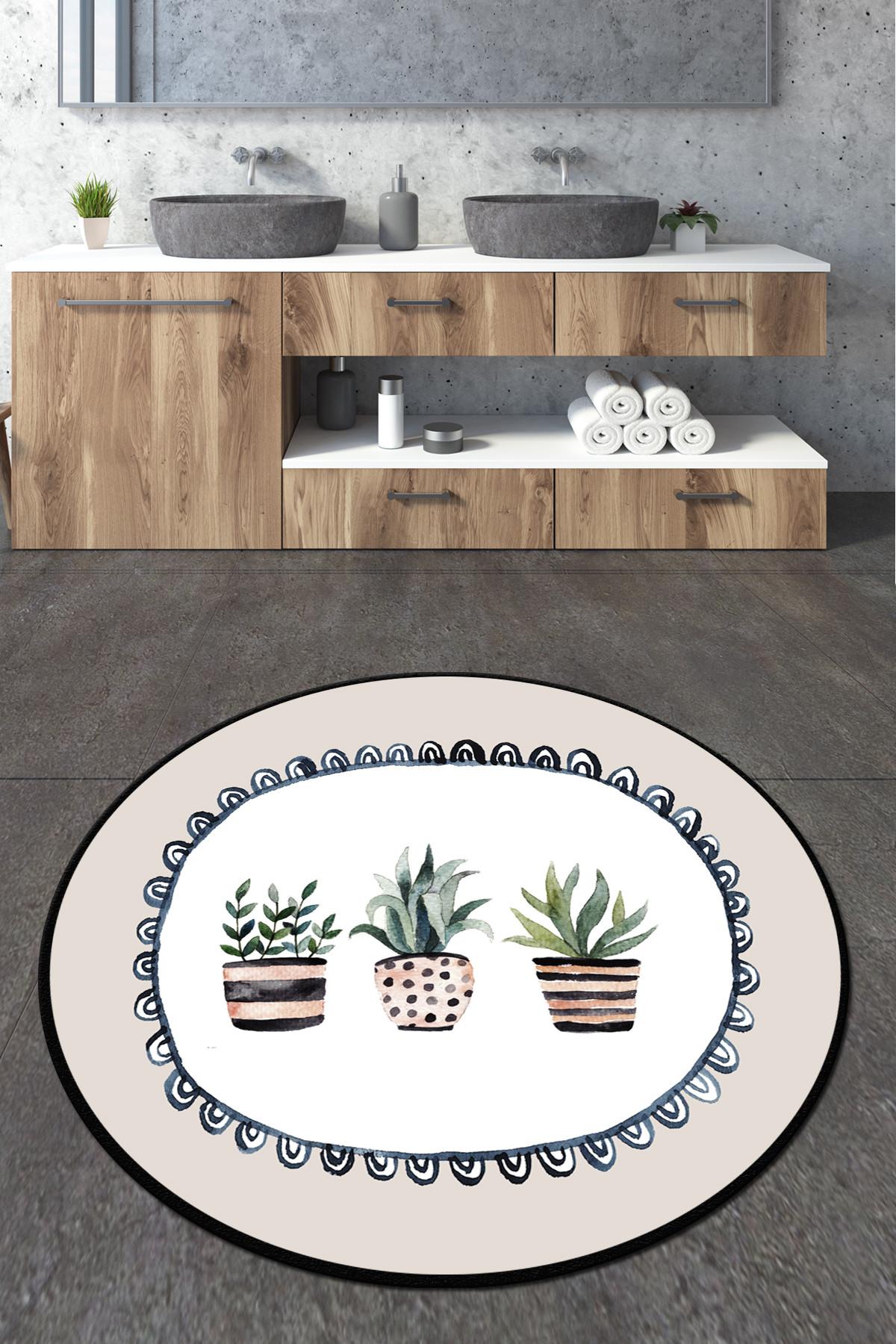 L'essentiel Maison Kupaonski tepih 140cm Šaren