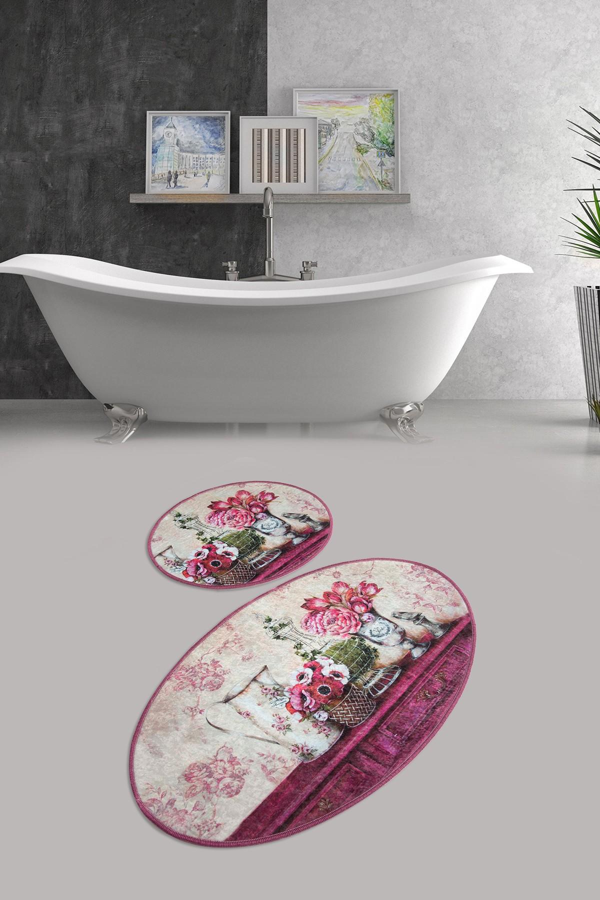 L'essentiel Maison Set od 2 kupaonska tepiha Šarene