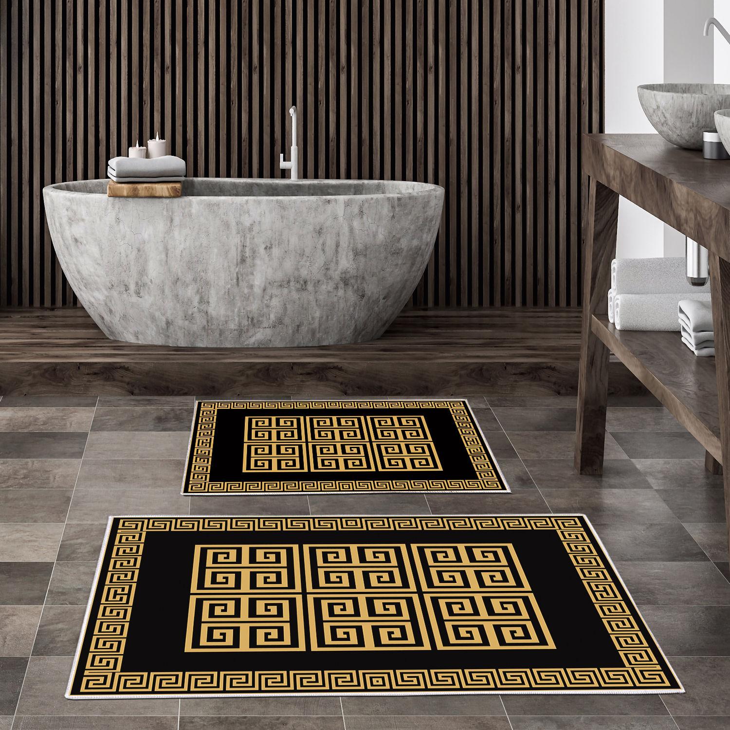 L'essentiel Maison Set od 2 kupaonska tepiha Šarene