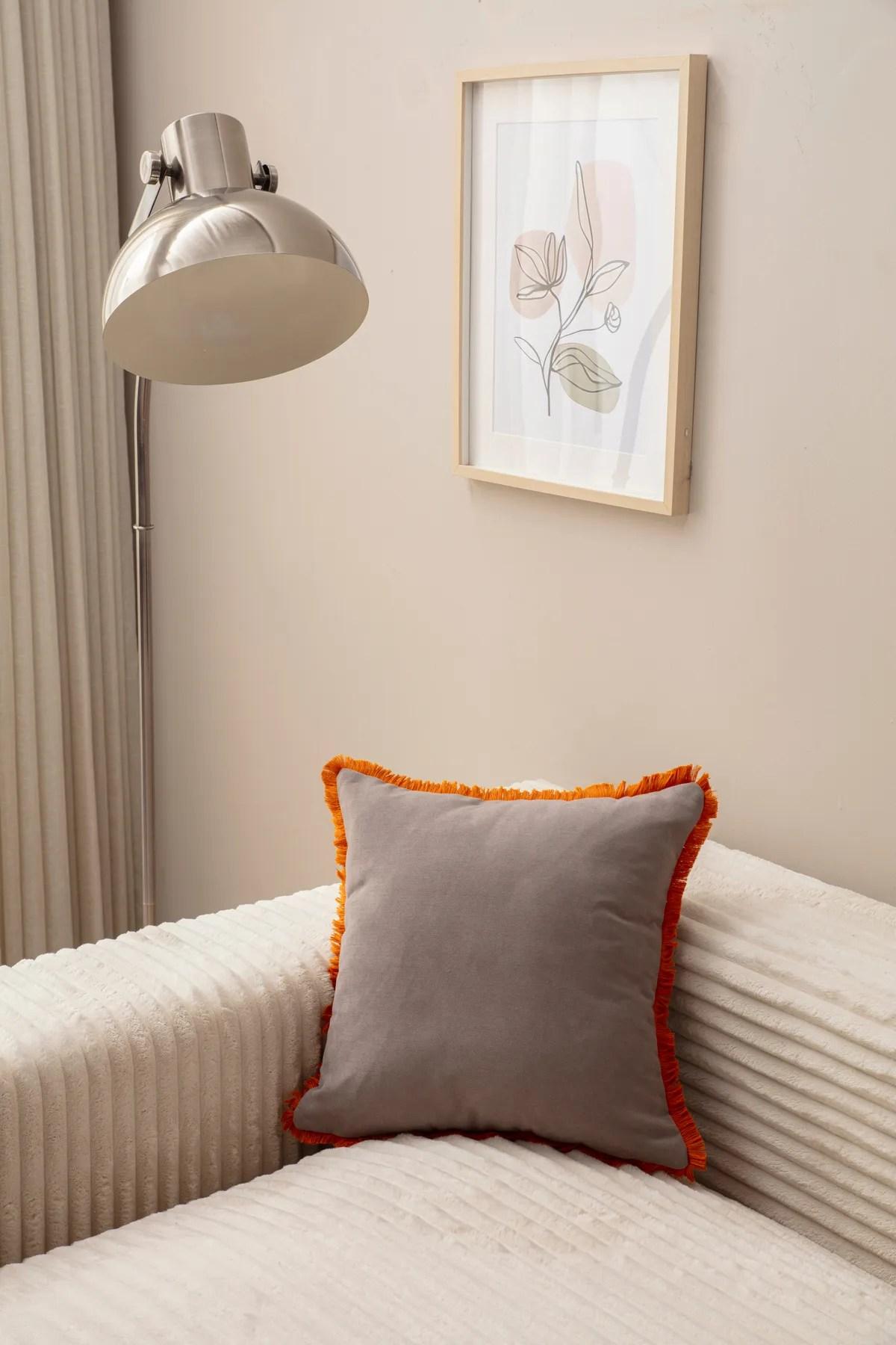 Jastučnica Aberto Design 43x43cm siva