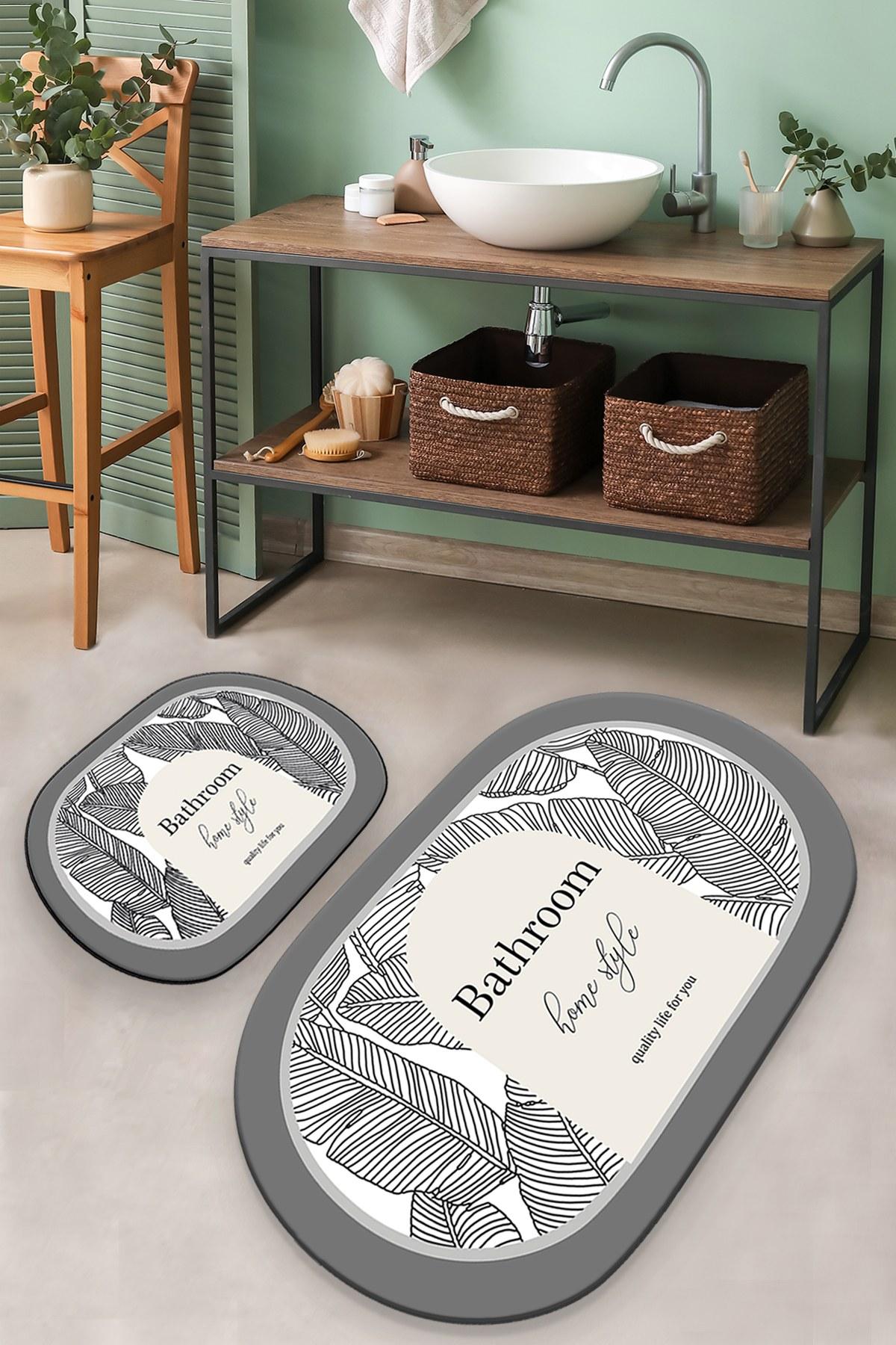 L'essentiel Maison Set od 2 kupaonska tepiha Šarene