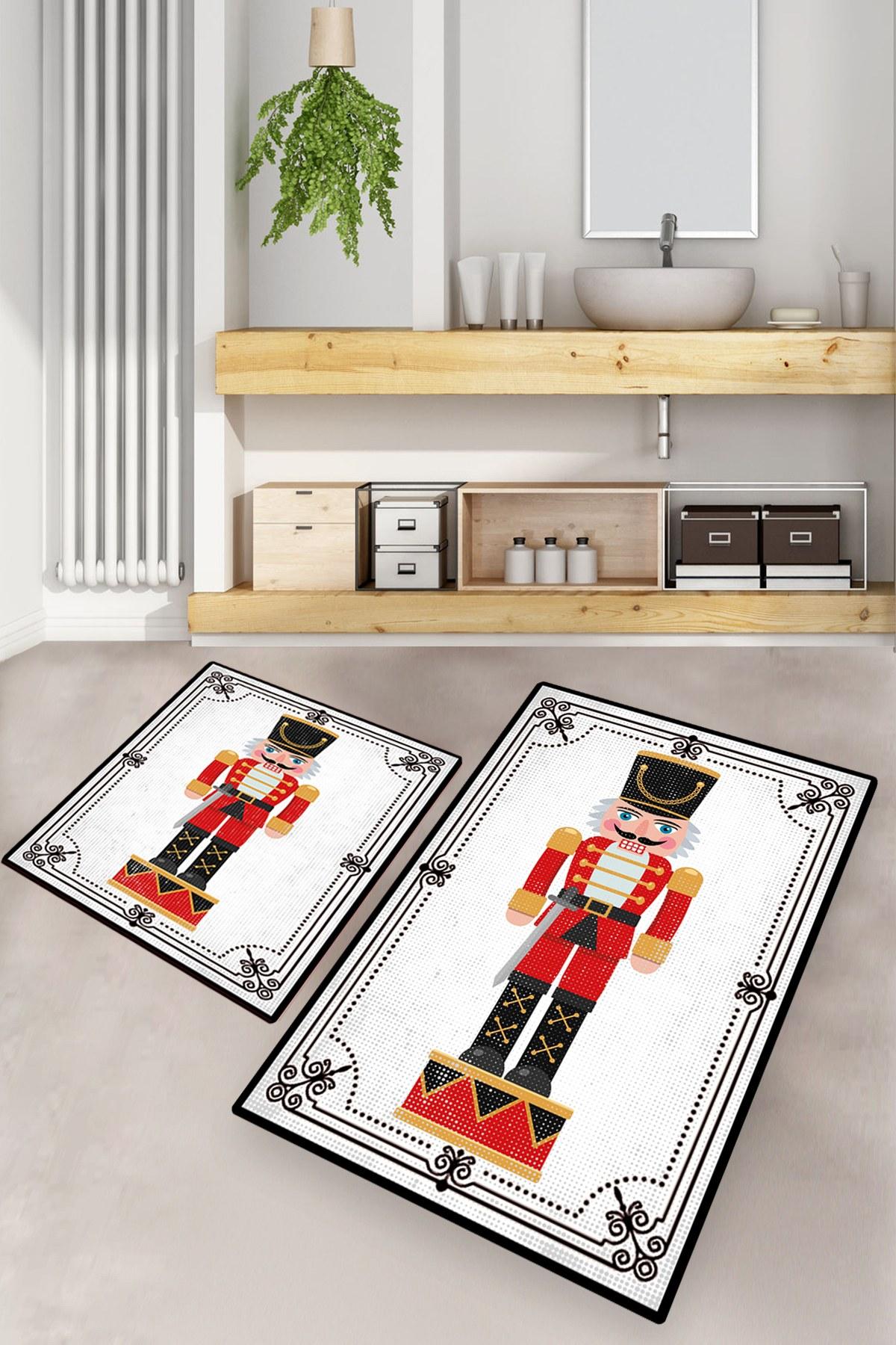 L'essentiel Maison Set od 2 kupaonska tepiha Šarene