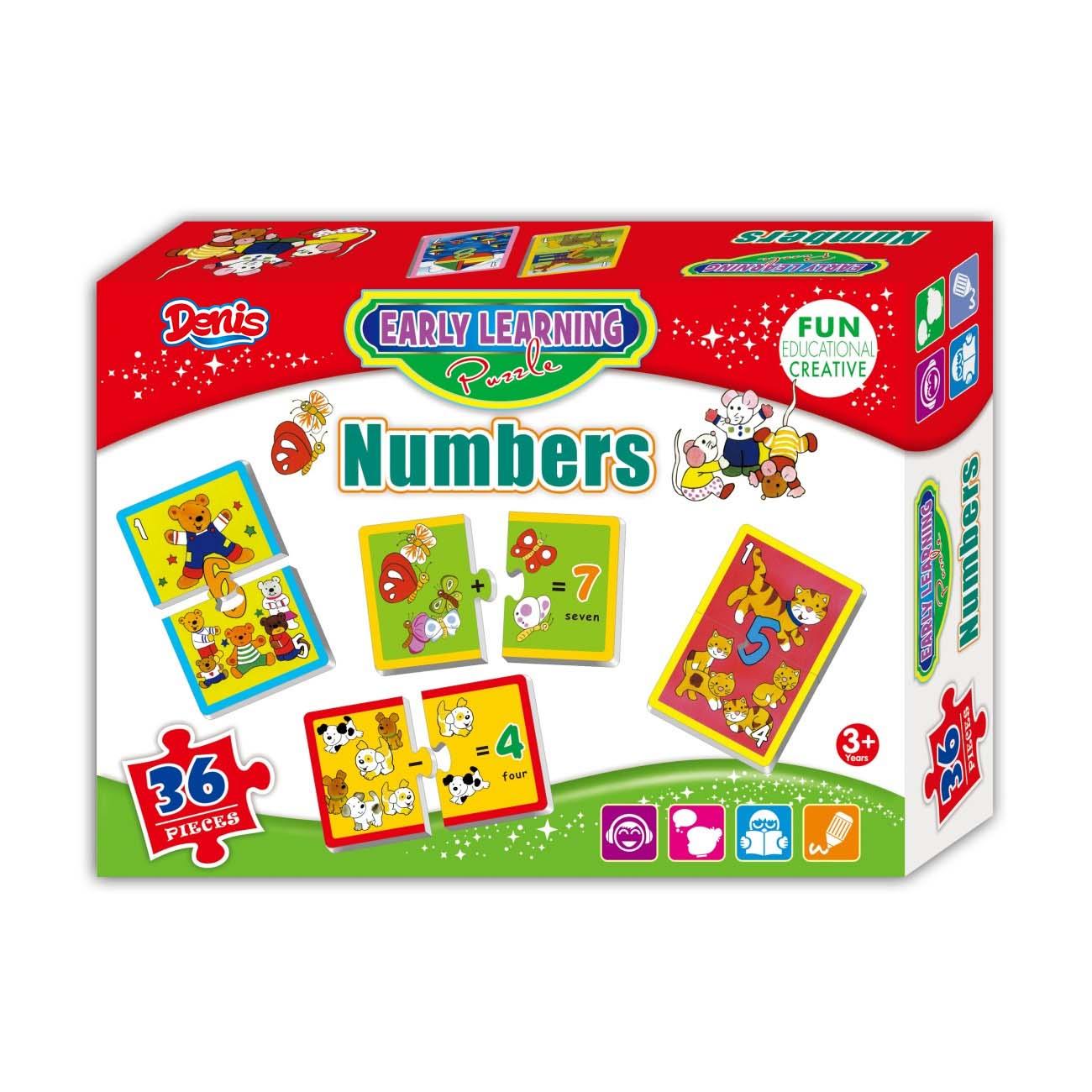 DENIS Puzzle BROJEVI, nauči engleski