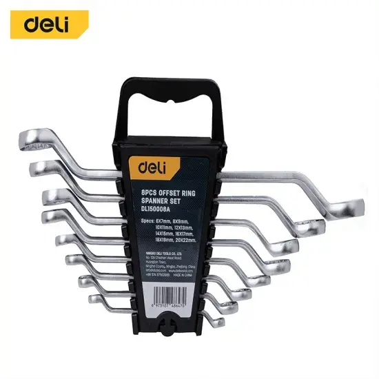 DELI set dvostrukih ključeva 6-22 mm, 8 dijelova