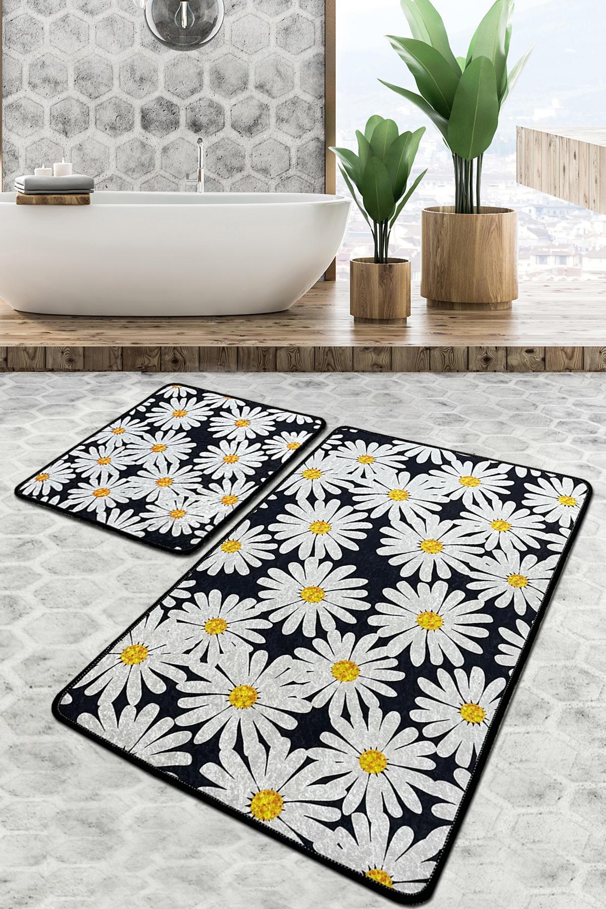 L'essentiel Maison Set od 2 kupaonska tepiha Šarene