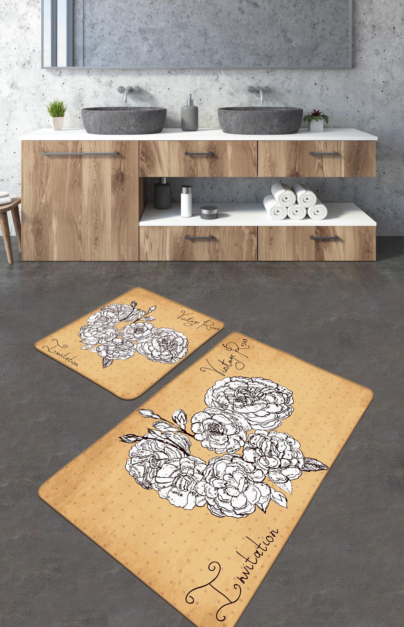 L'essentiel Maison Set od 2 kupaonska tepiha Šarene