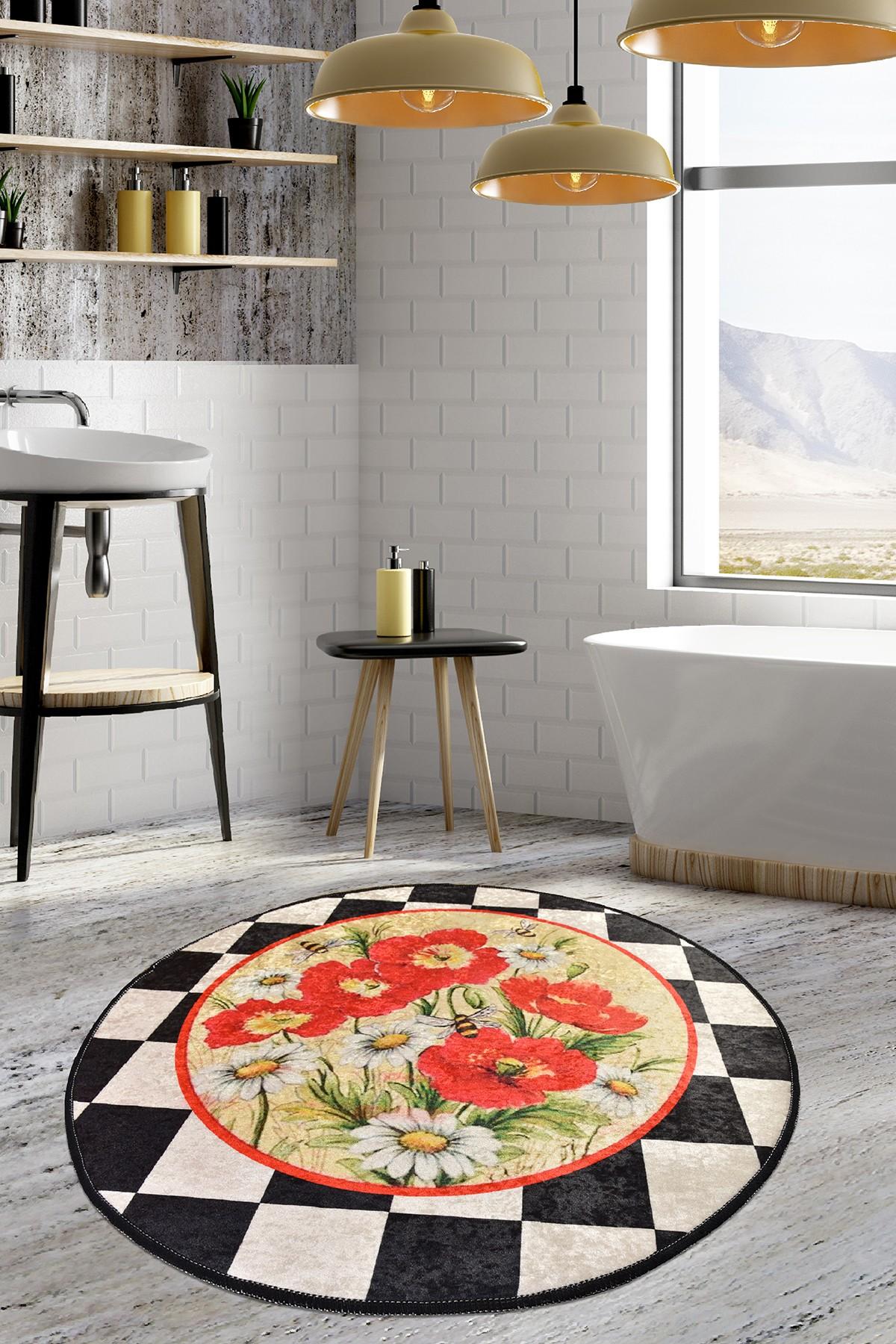 L'essentiel Maison Kupaonski tepih 140cm Šaren