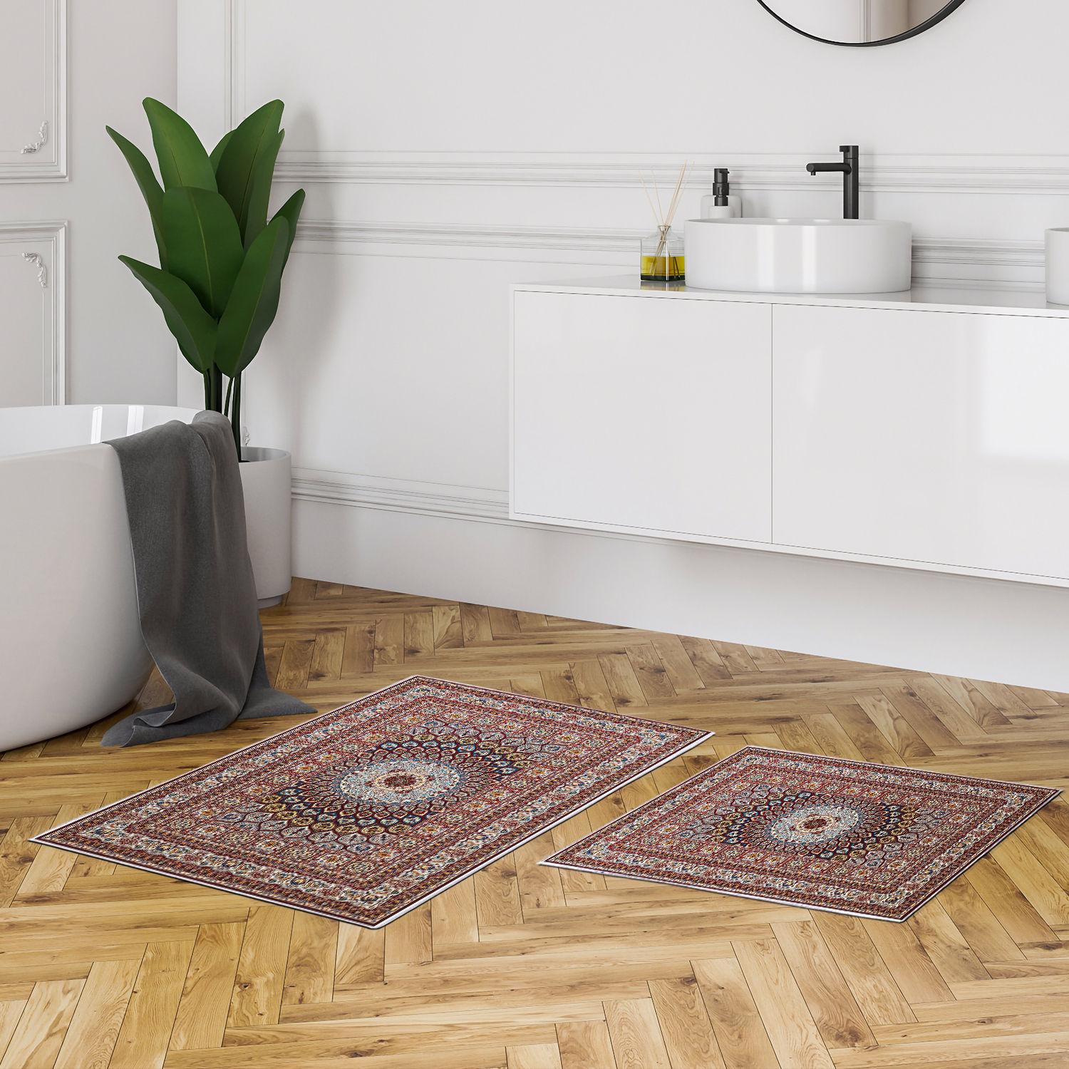 L'essentiel Maison Set od 2 kupaonska tepiha Šarene