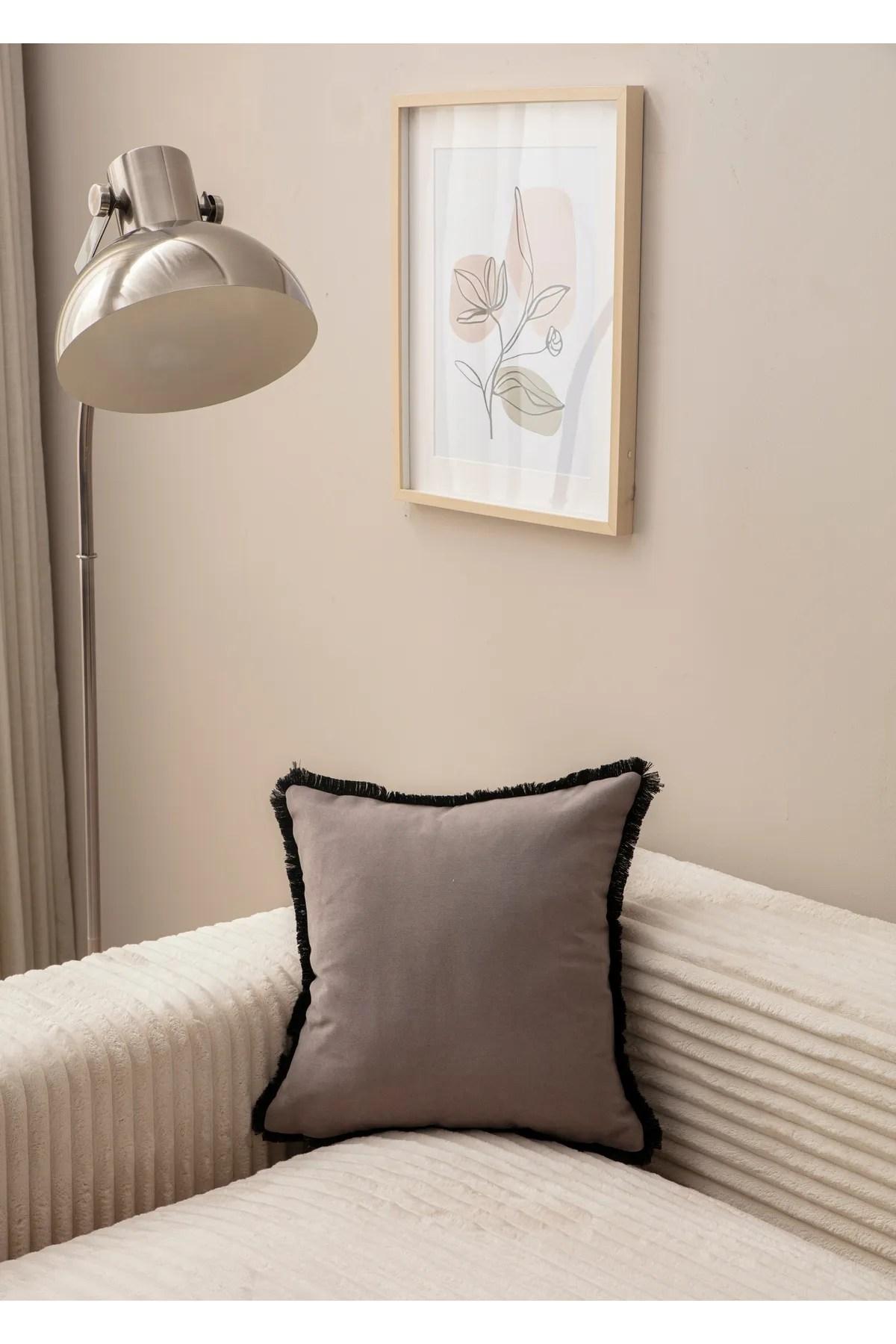 Jastučnica Aberto Design 43x43cm siva