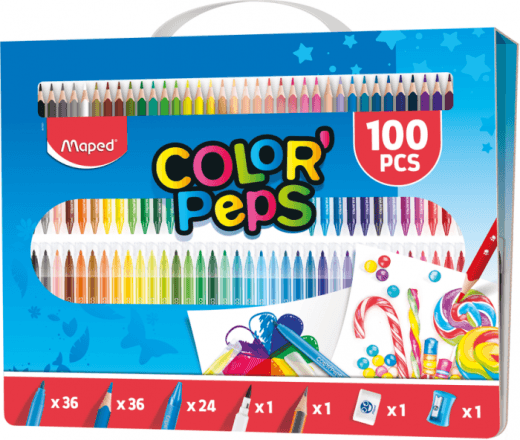 Maped Set za bojenje, 100 komada