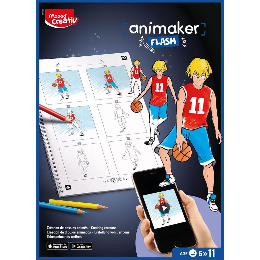 Maped Dječiji set za pravljenje animacija Animaker Flash-Action